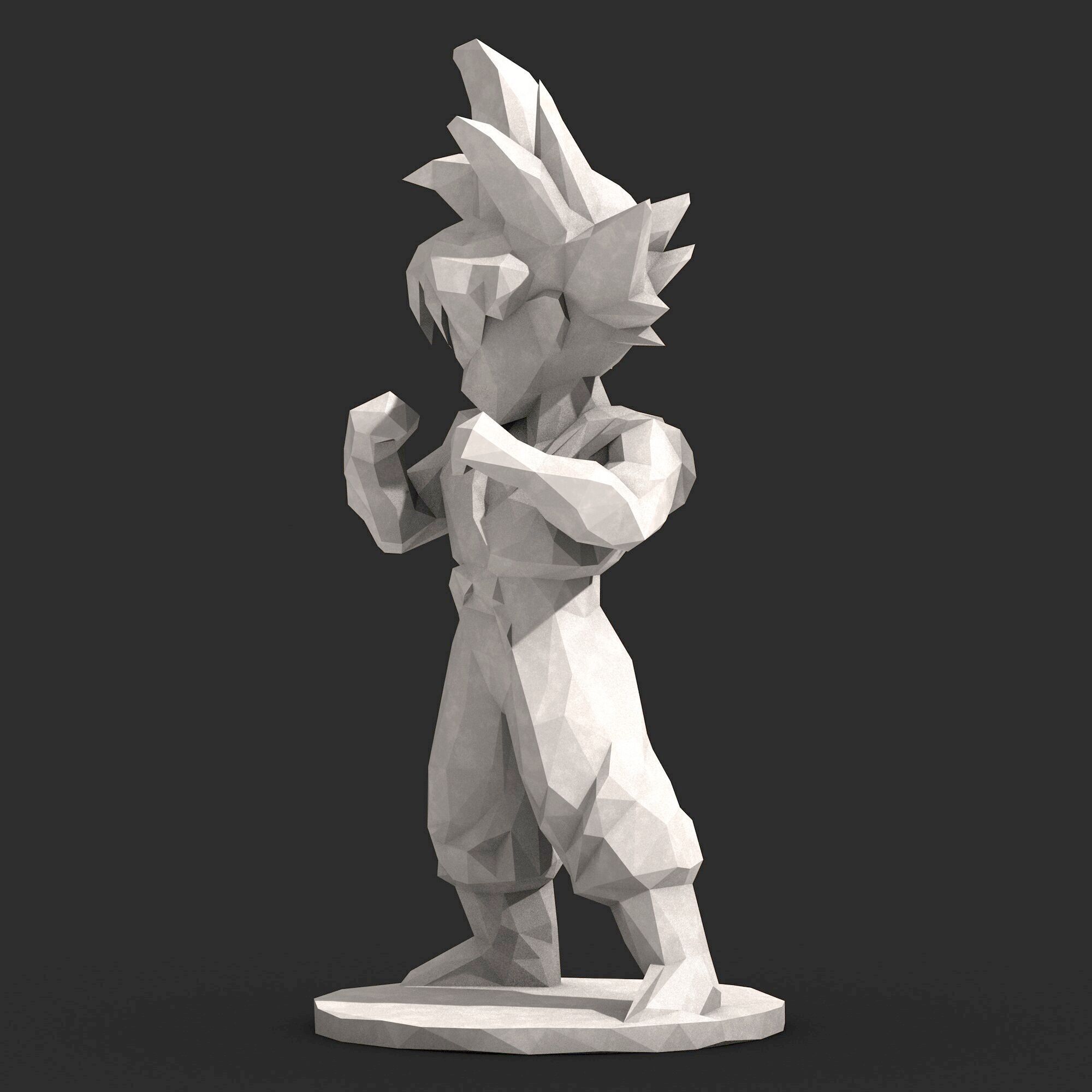 Goku Dragon Ball 5 3D print model_1