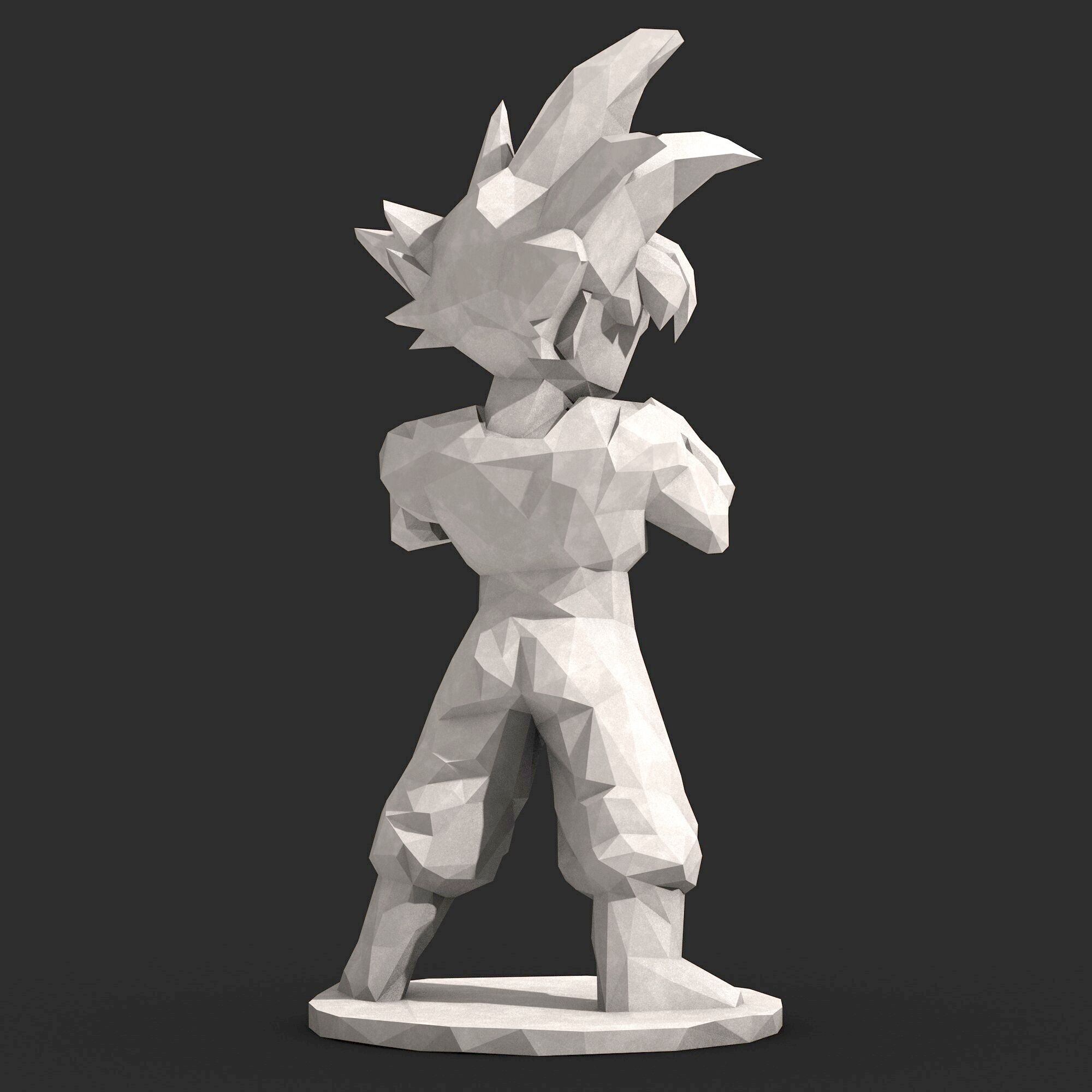 Goku Dragon Ball 5 3D print model_3