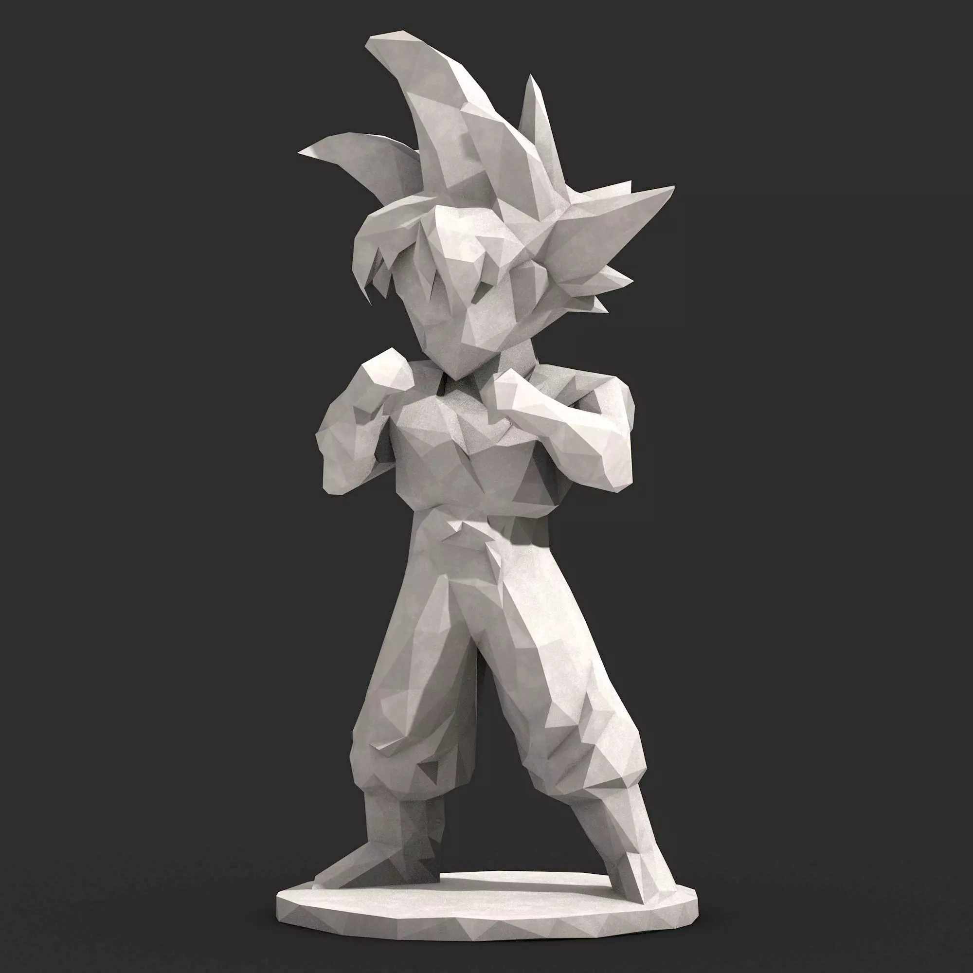 Goku Dragon Ball 5 3D print model_0
