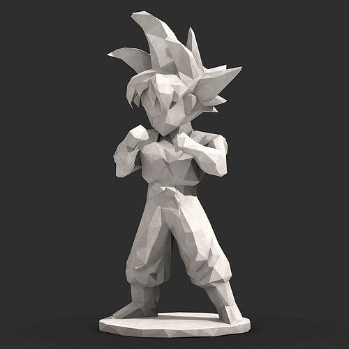 Goku Dragon Ball 5 3D print model