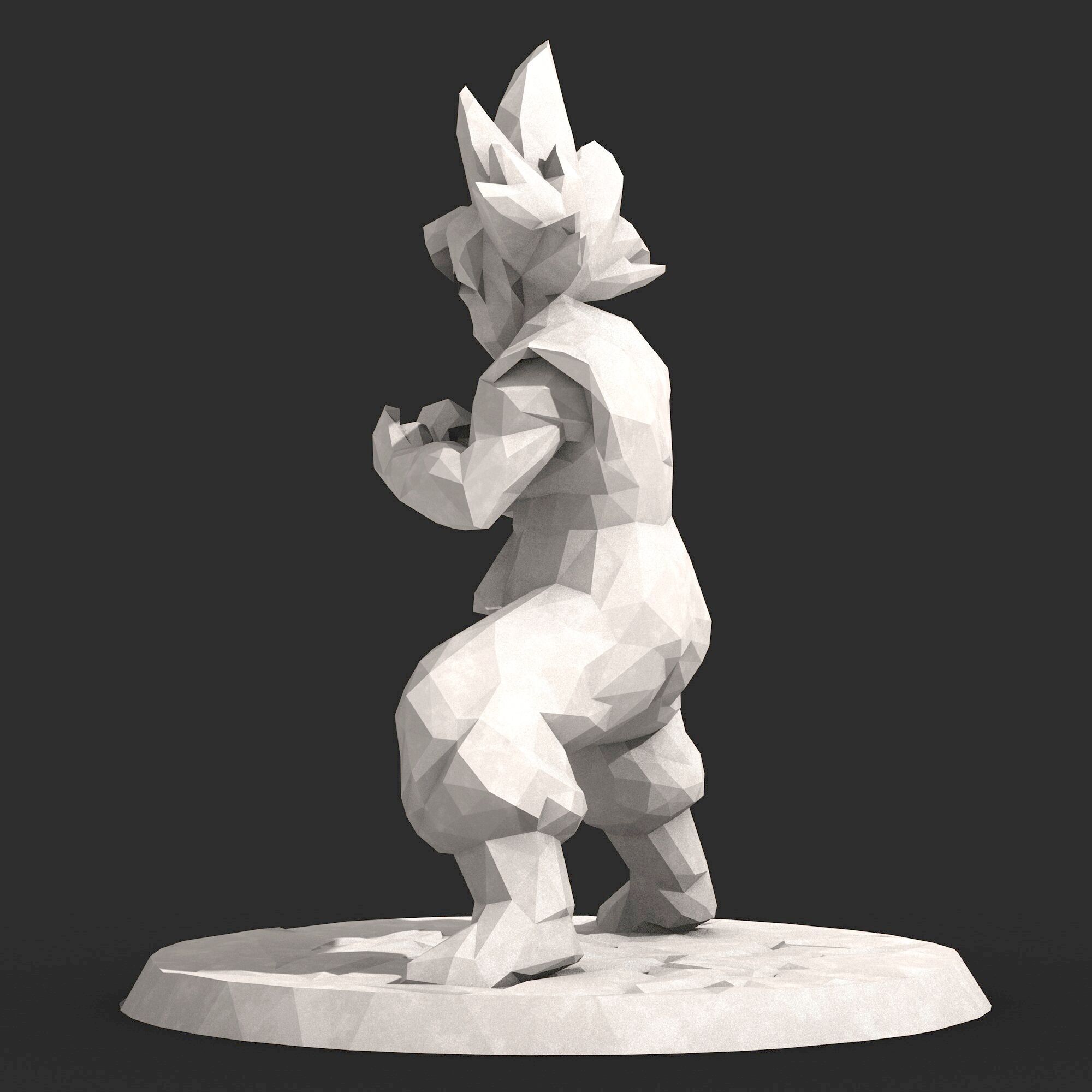 Goku Dragon Ball 4 3D print model_2