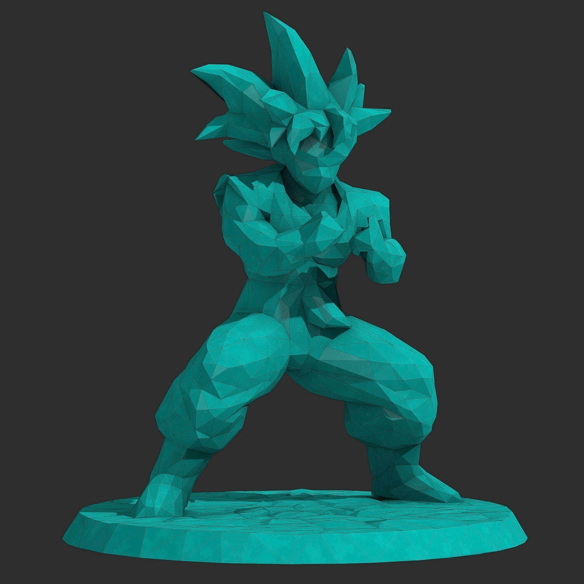 Goku Dragon Ball 4 3D print model_5