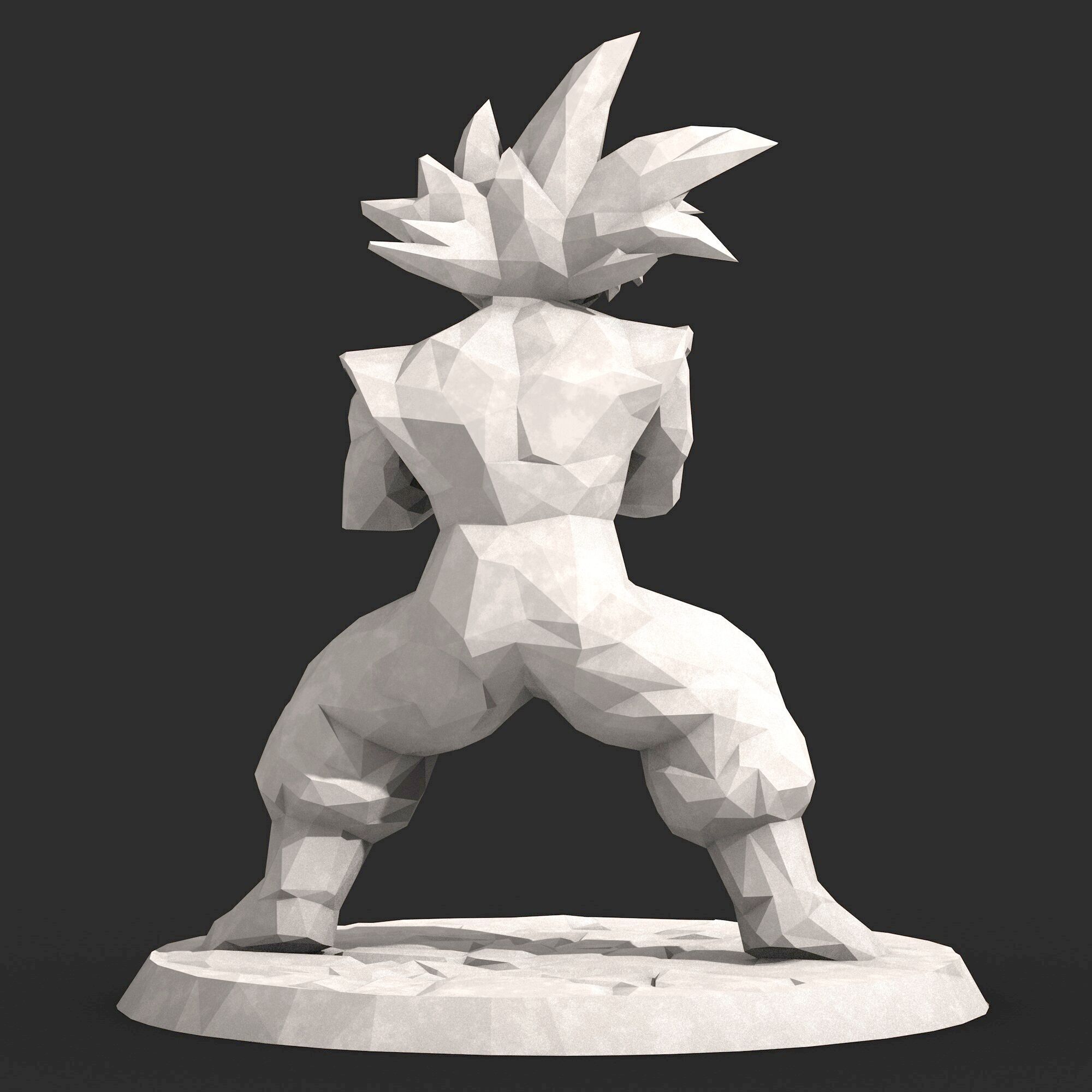 Goku Dragon Ball 4 3D print model_3