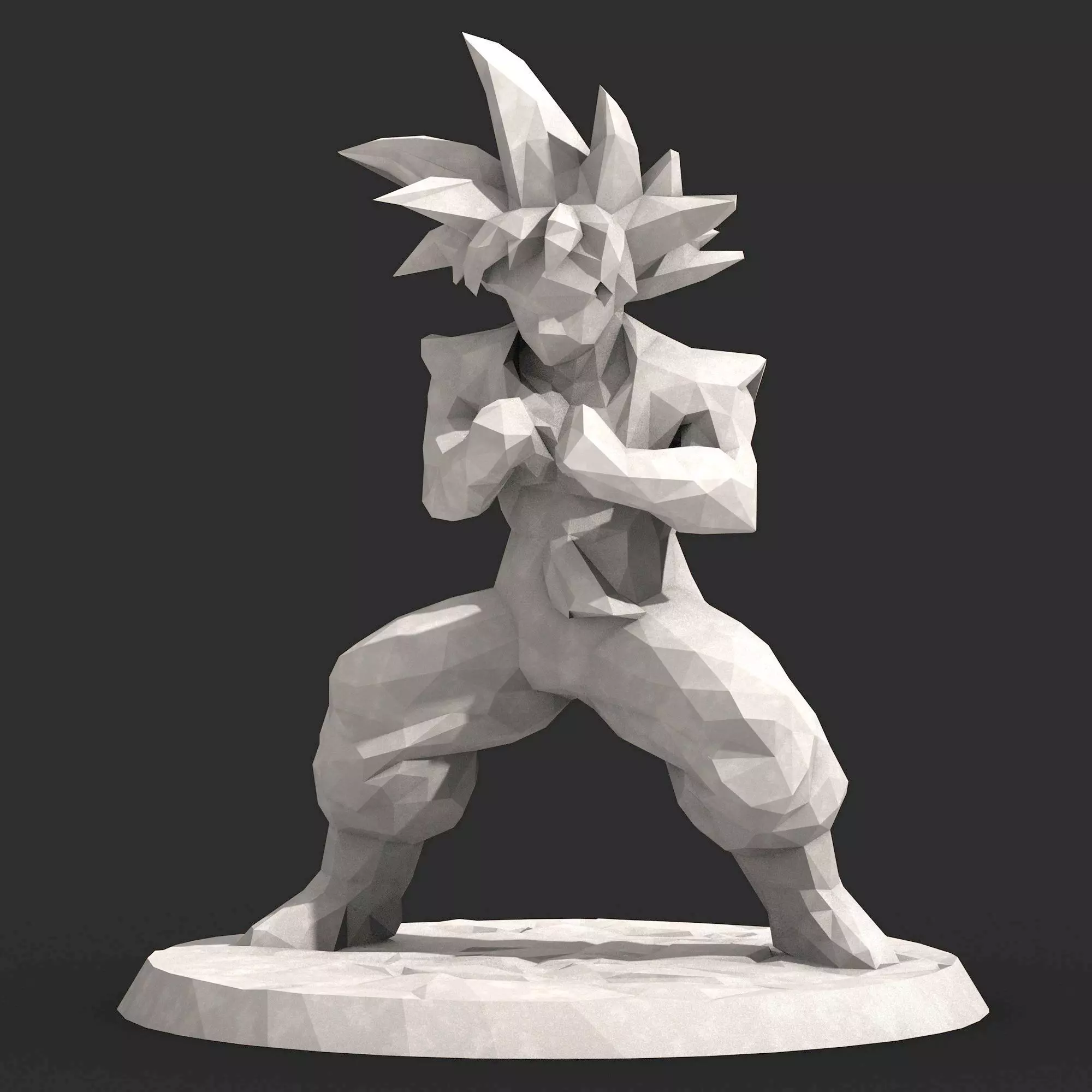 Goku Dragon Ball 4 3D print model_0