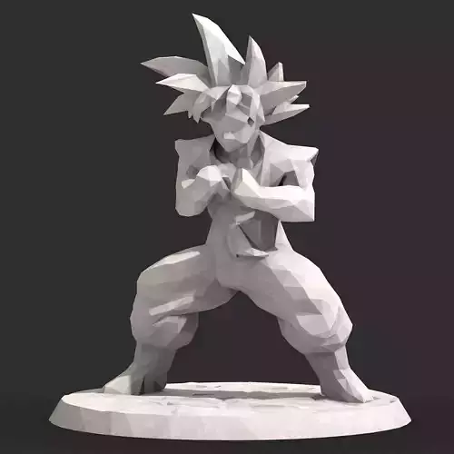 Goku Dragon Ball 4 3D print model