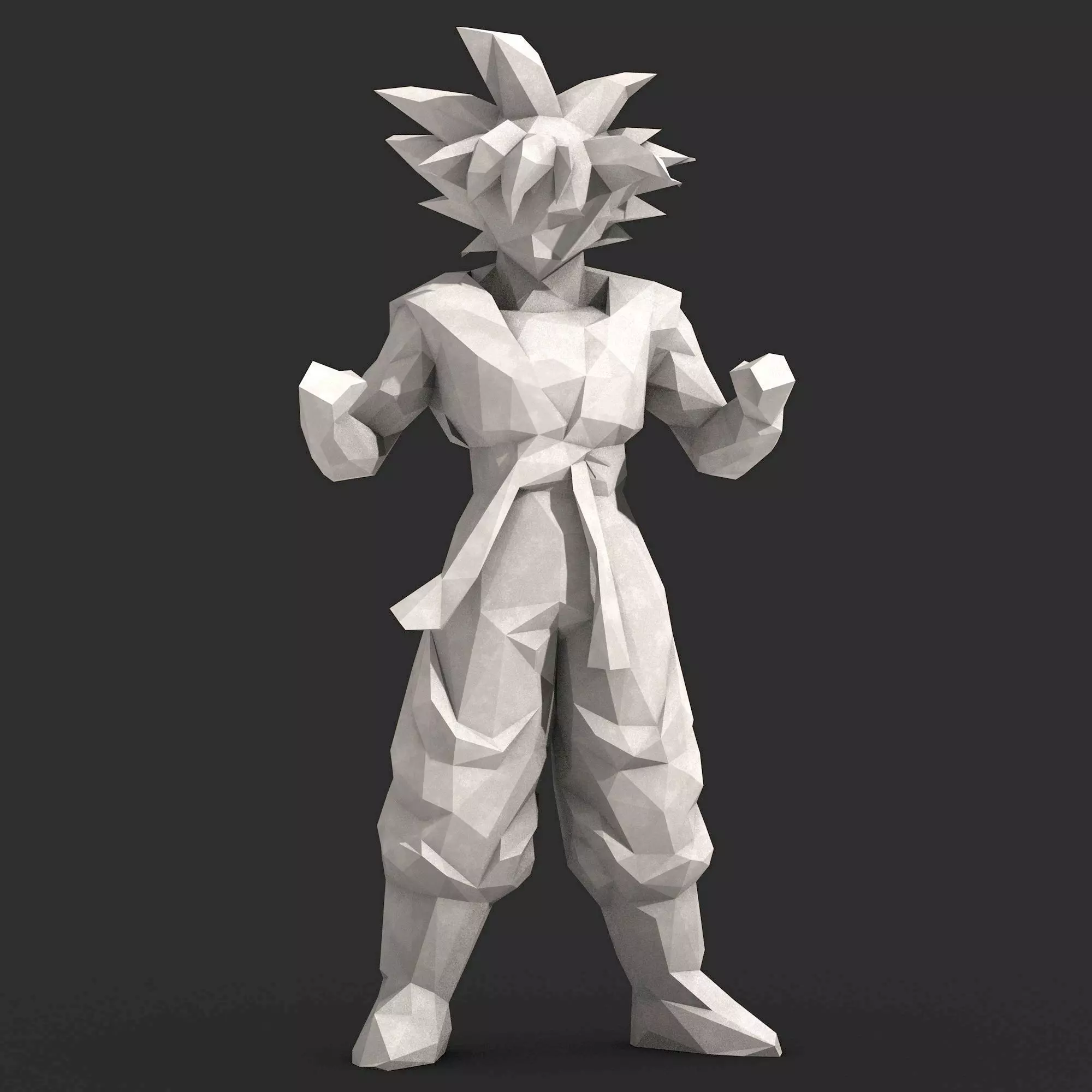 Goku Dragon Ball 1 3D print model_0