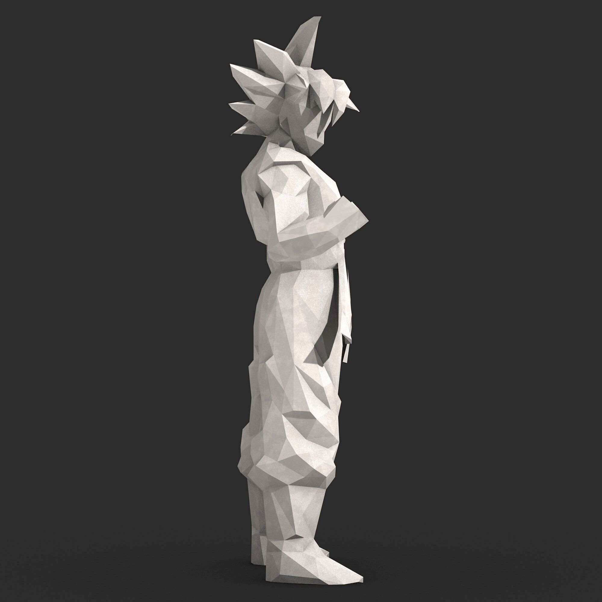 Goku Dragon Ball 1 3D print model_5
