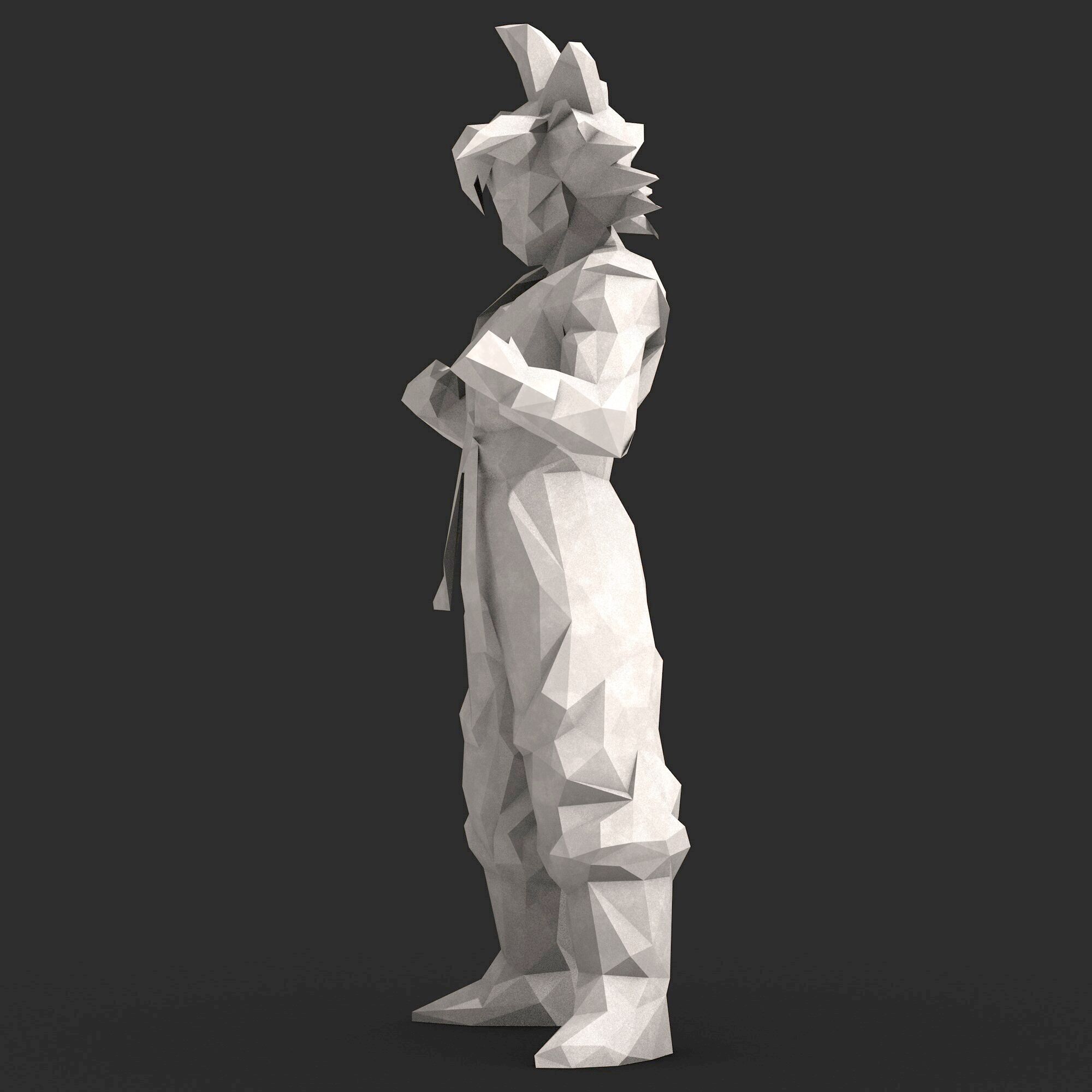 Goku Dragon Ball 1 3D print model_2