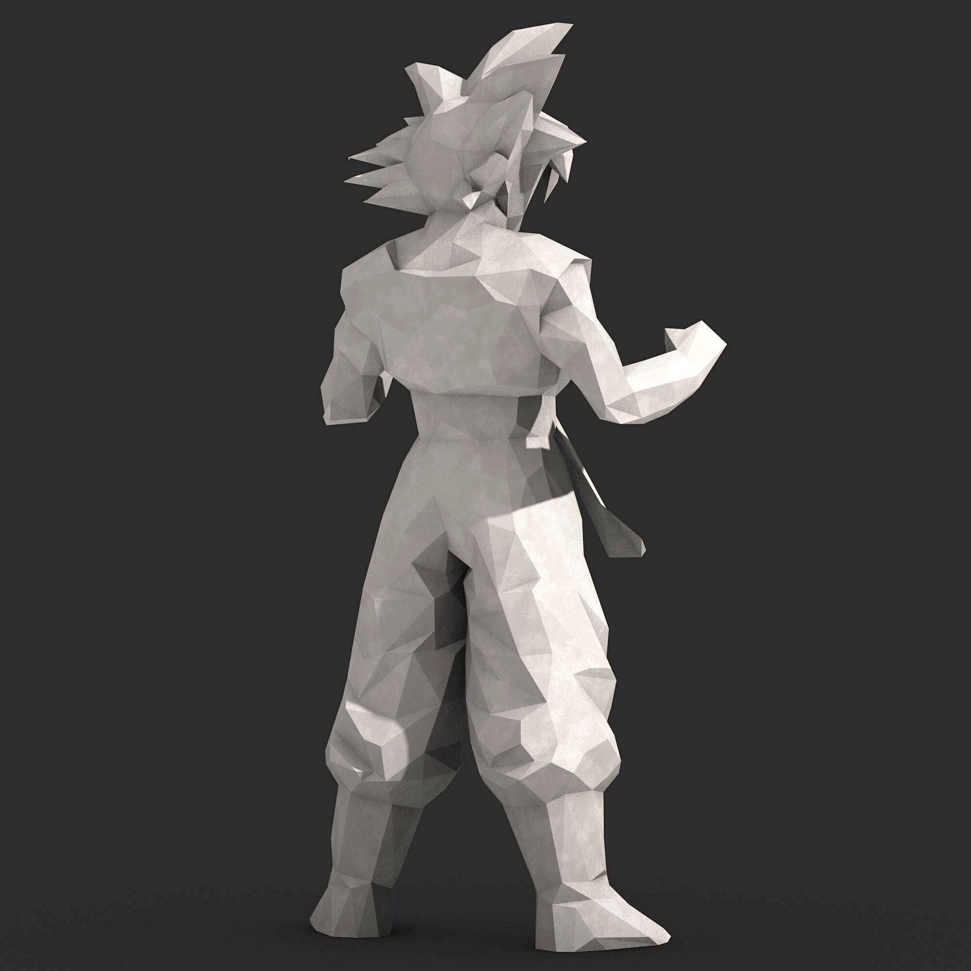 Goku Dragon Ball 1 3D print model_4