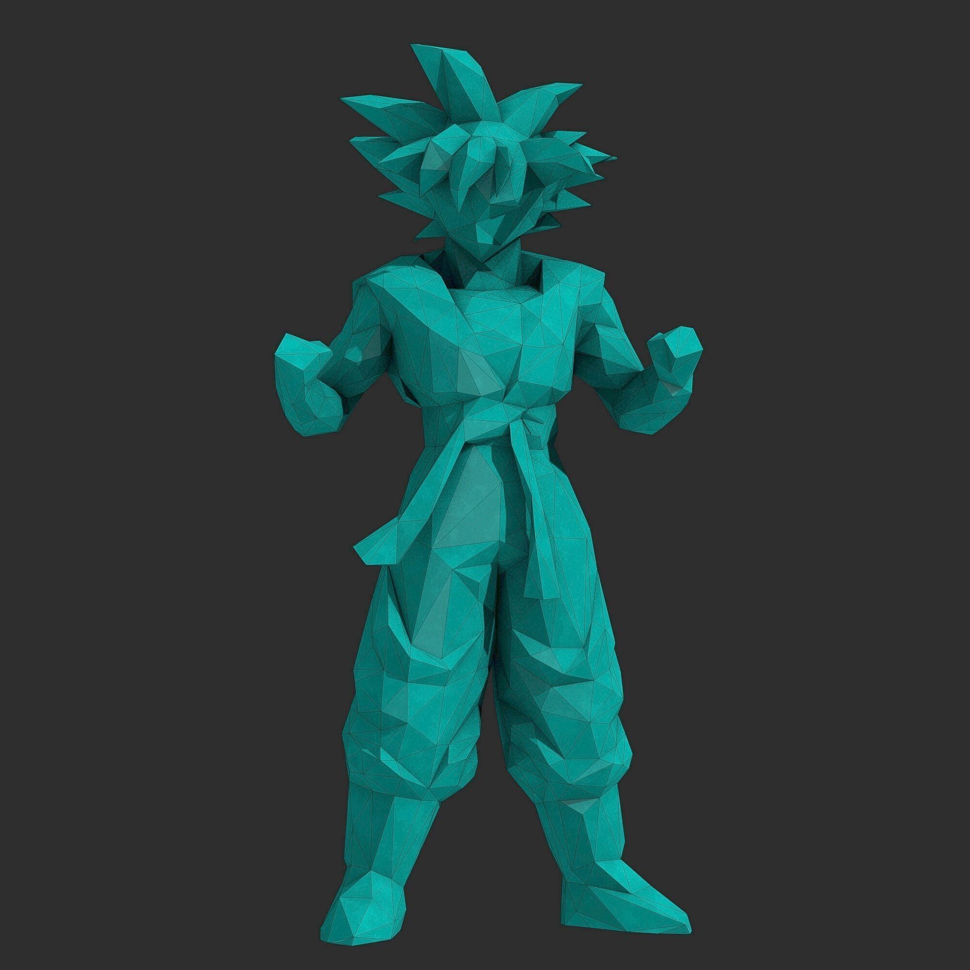 Goku Dragon Ball 1 3D print model_6