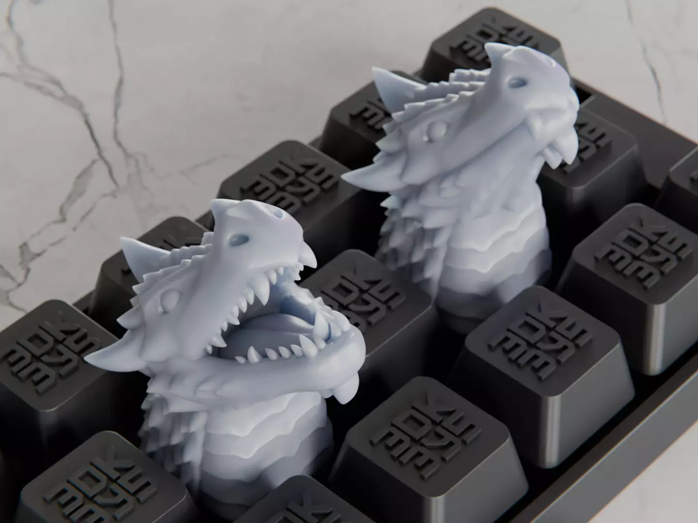 Dragon Keycaps 3D print model