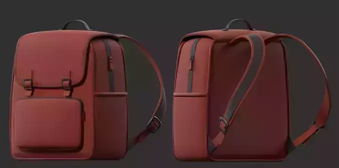 cartoon schoolbag backpack