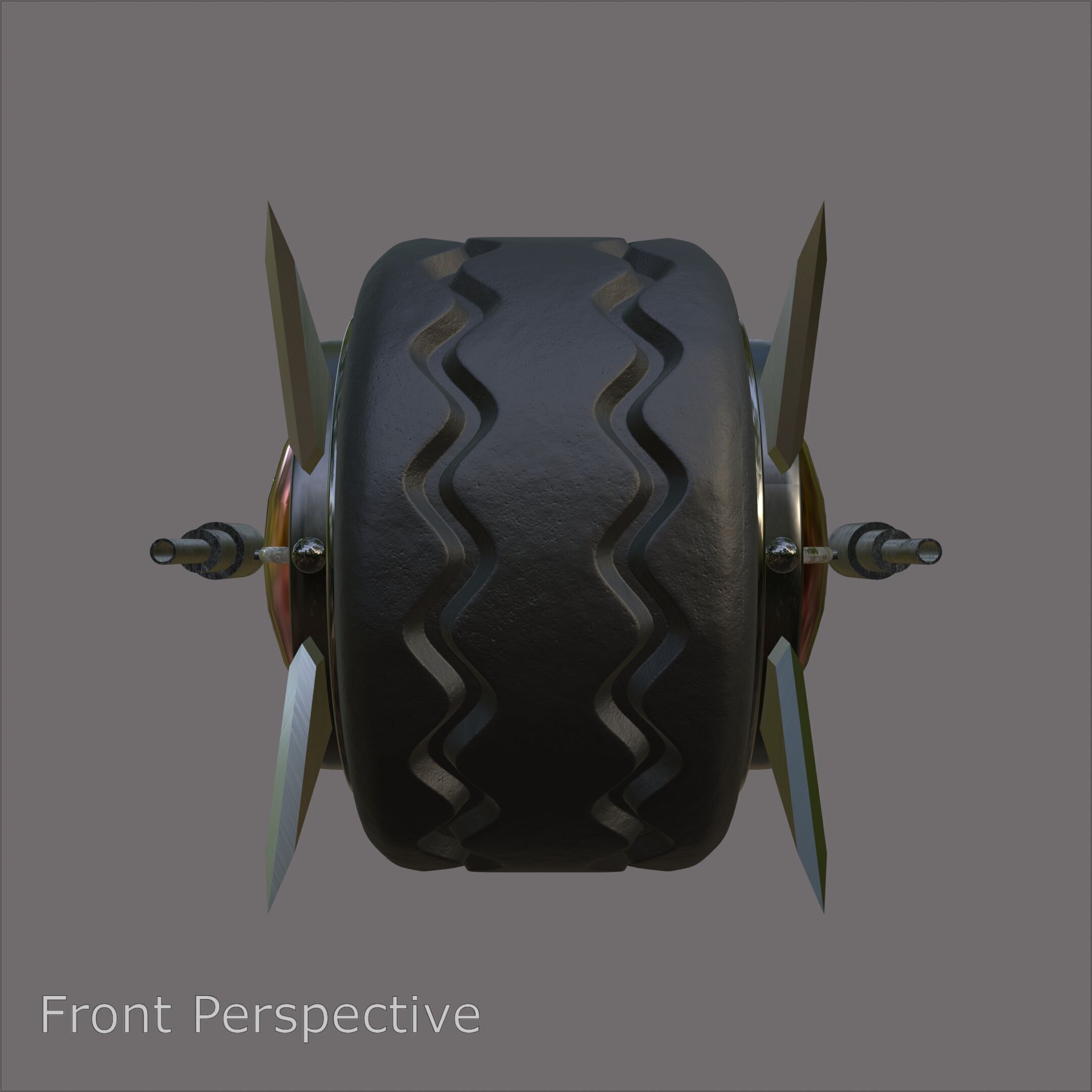 Cyberpunk Vehicle Jack and Roll Rampage 3D model_4