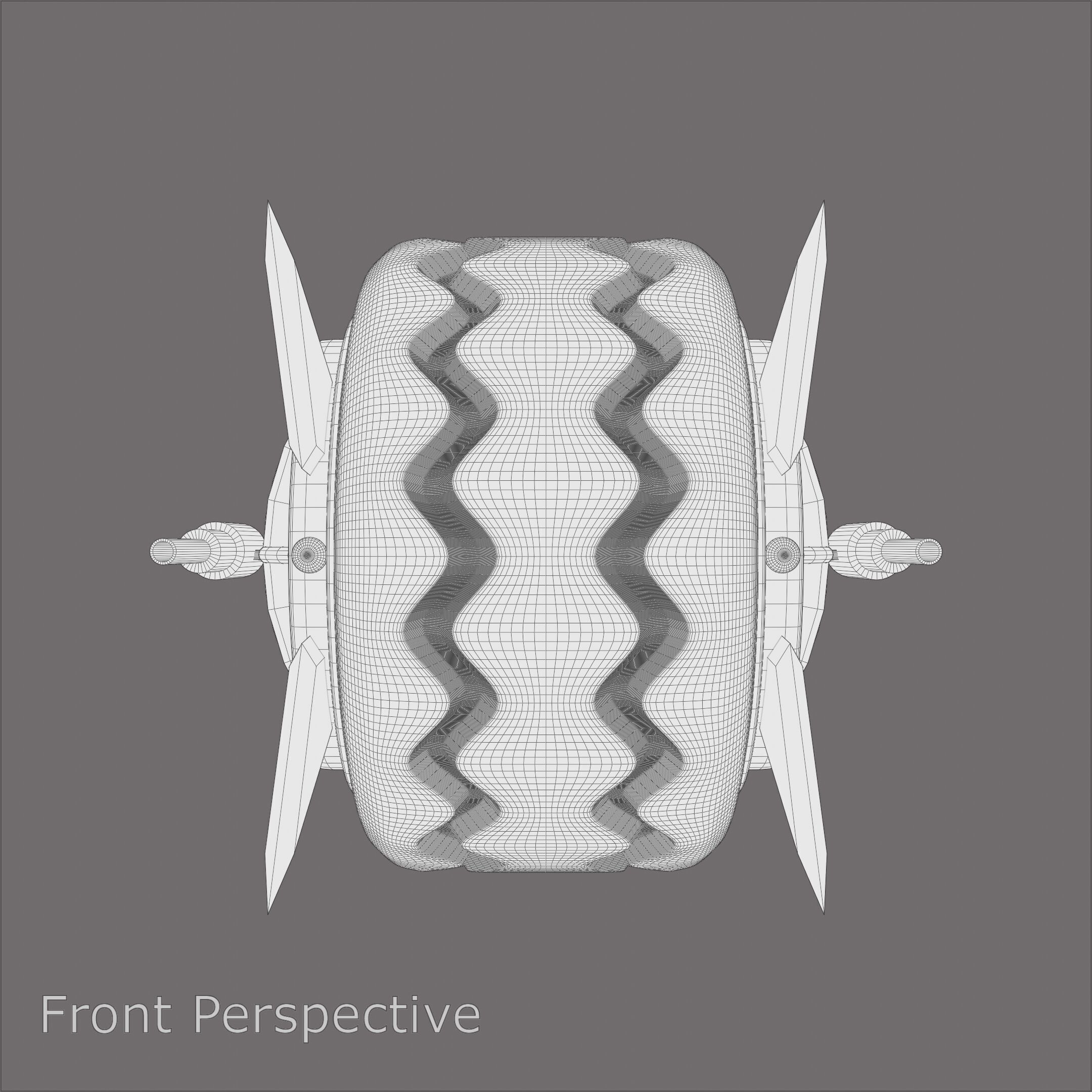 Cyberpunk Vehicle Jack and Roll Rampage 3D model_10