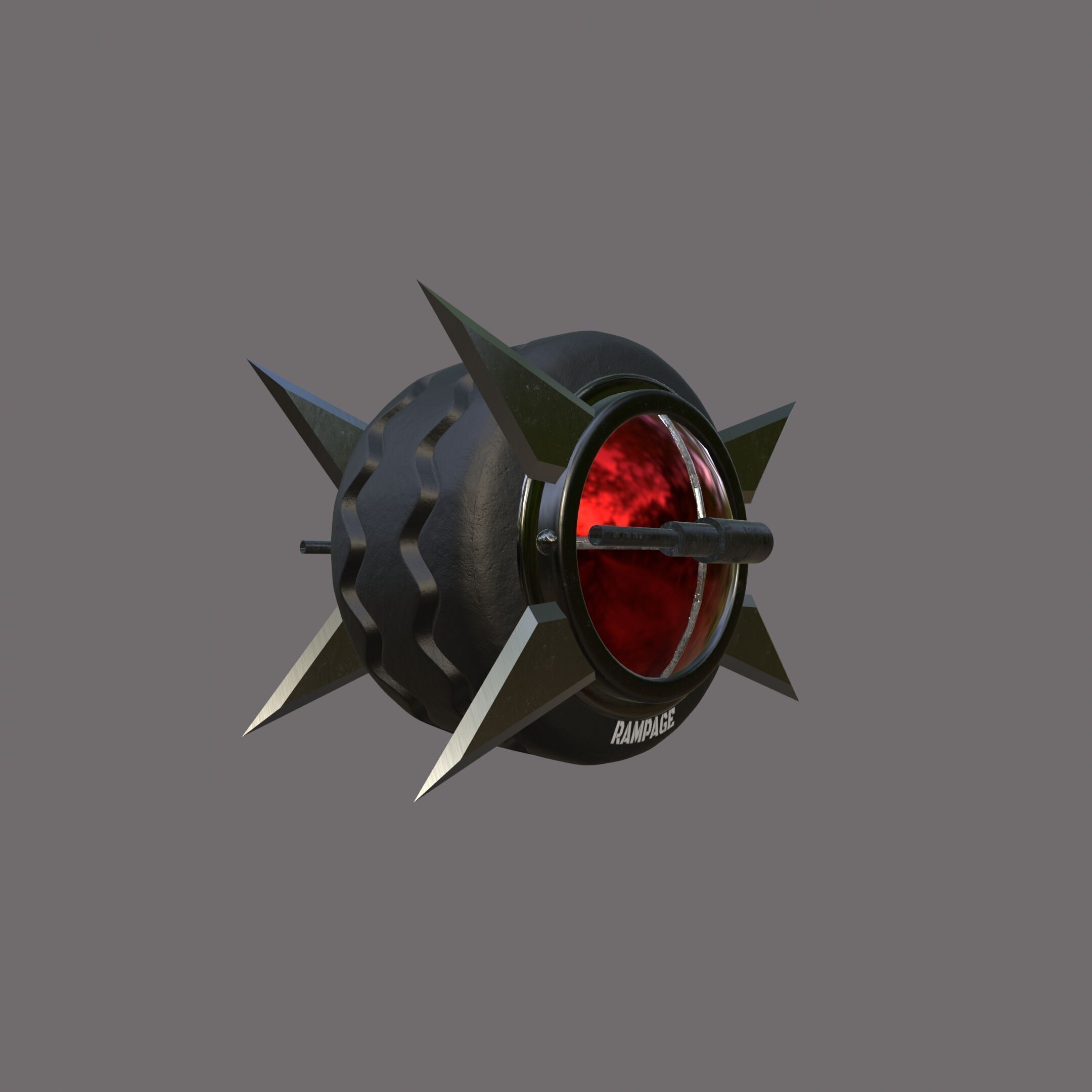 Cyberpunk Vehicle Jack and Roll Rampage 3D model_3