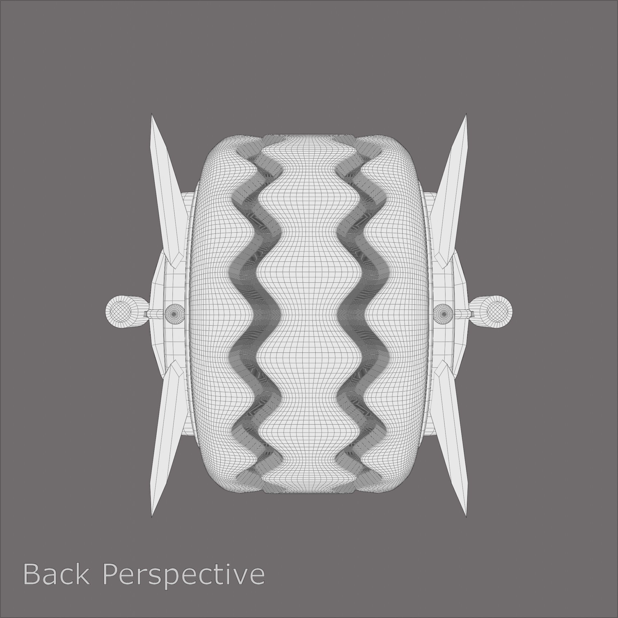 Cyberpunk Vehicle Jack and Roll Rampage 3D model_11