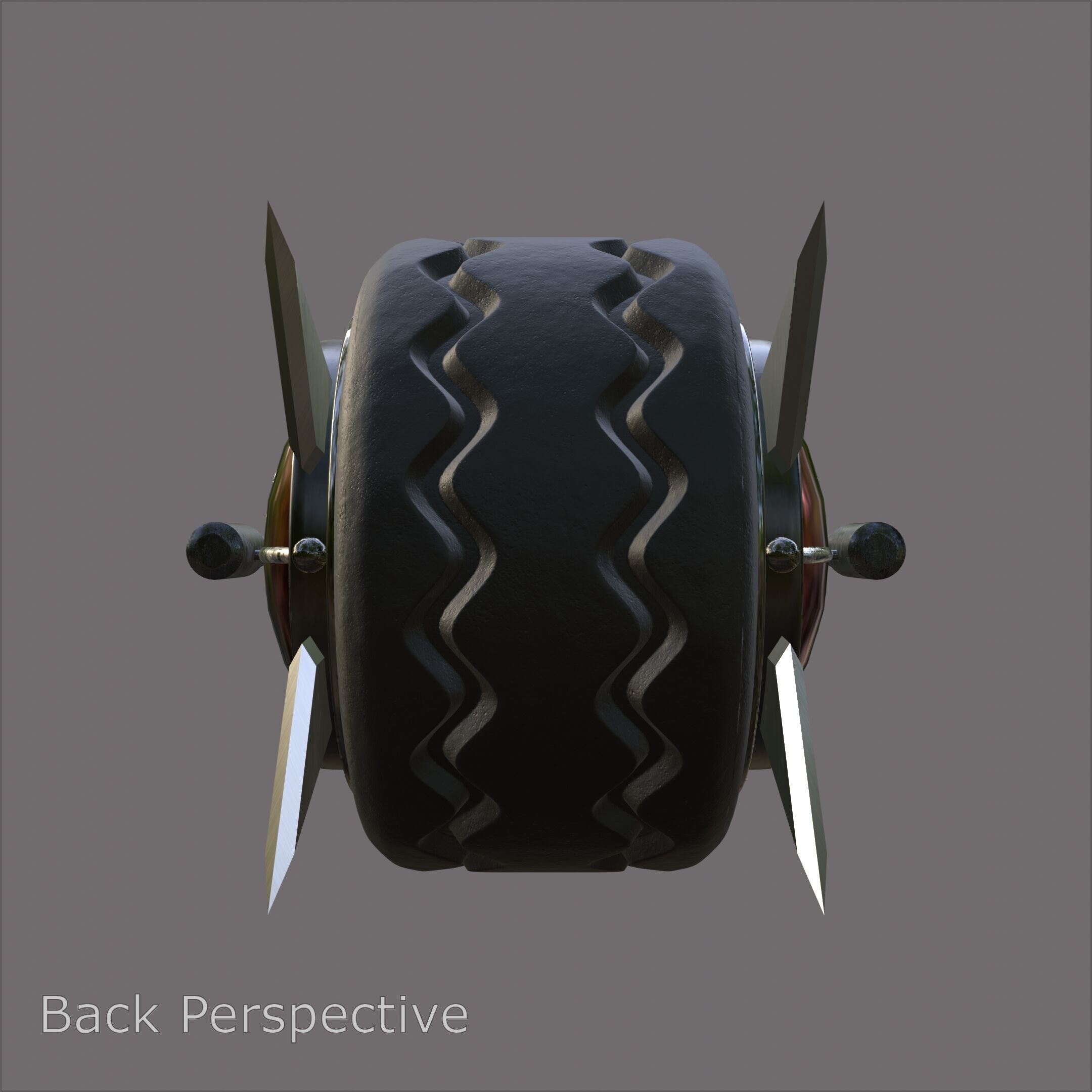 Cyberpunk Vehicle Jack and Roll Rampage 3D model_5