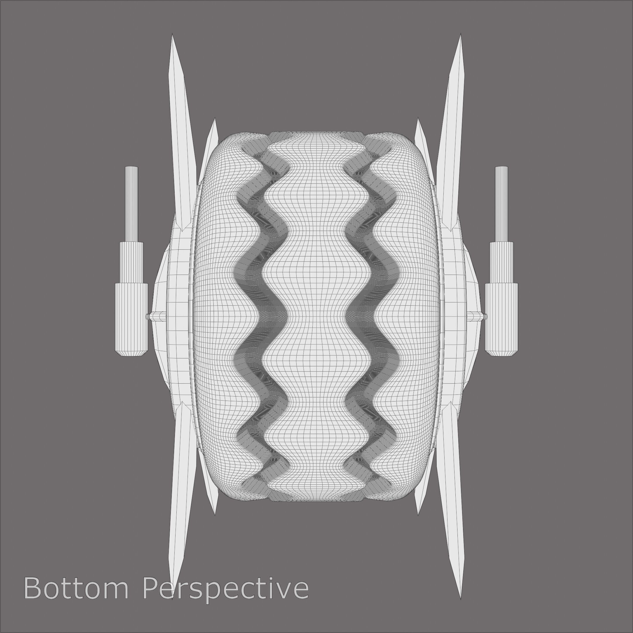 Cyberpunk Vehicle Jack and Roll Rampage 3D model_14