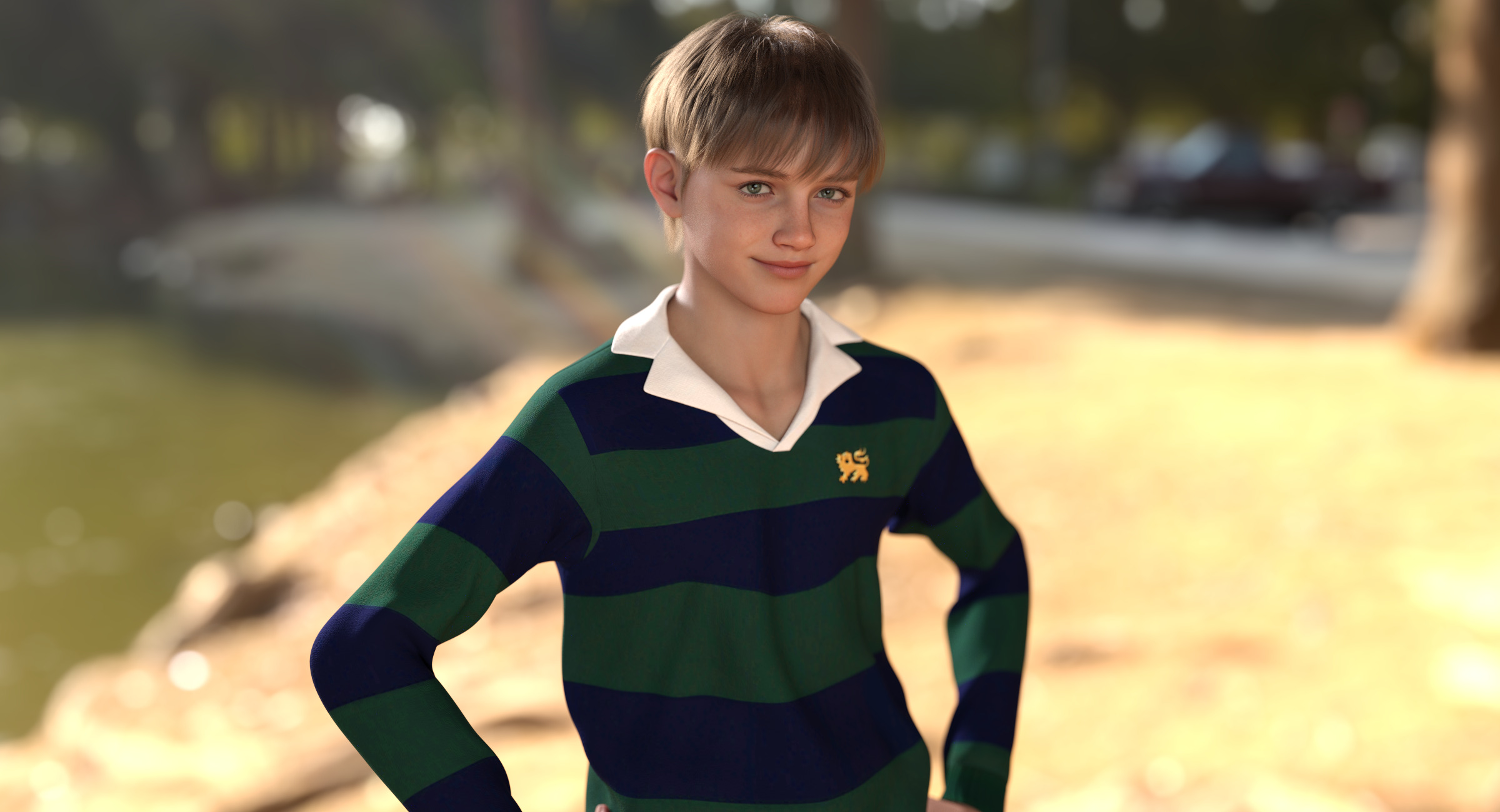 DEX Leo for Daz Studio Genesis 9 3D model_9