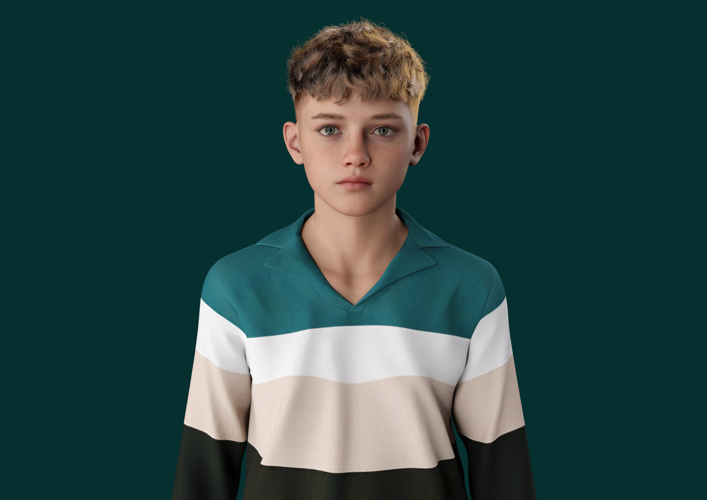 DEX Leo for Daz Studio Genesis 9 3D model_1