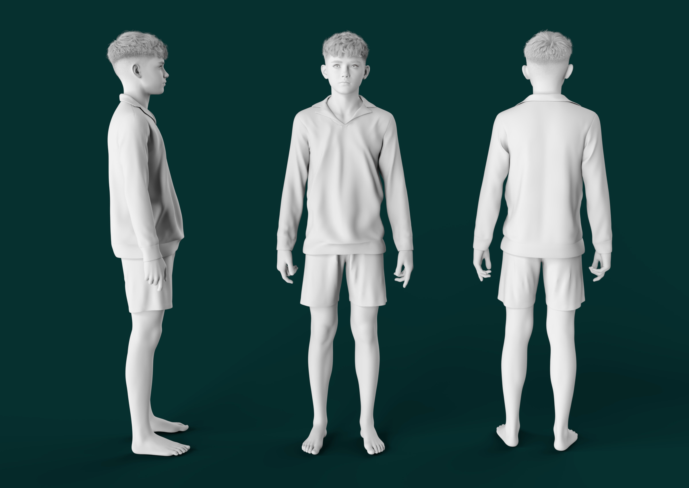 DEX Leo for Daz Studio Genesis 9 3D model_4