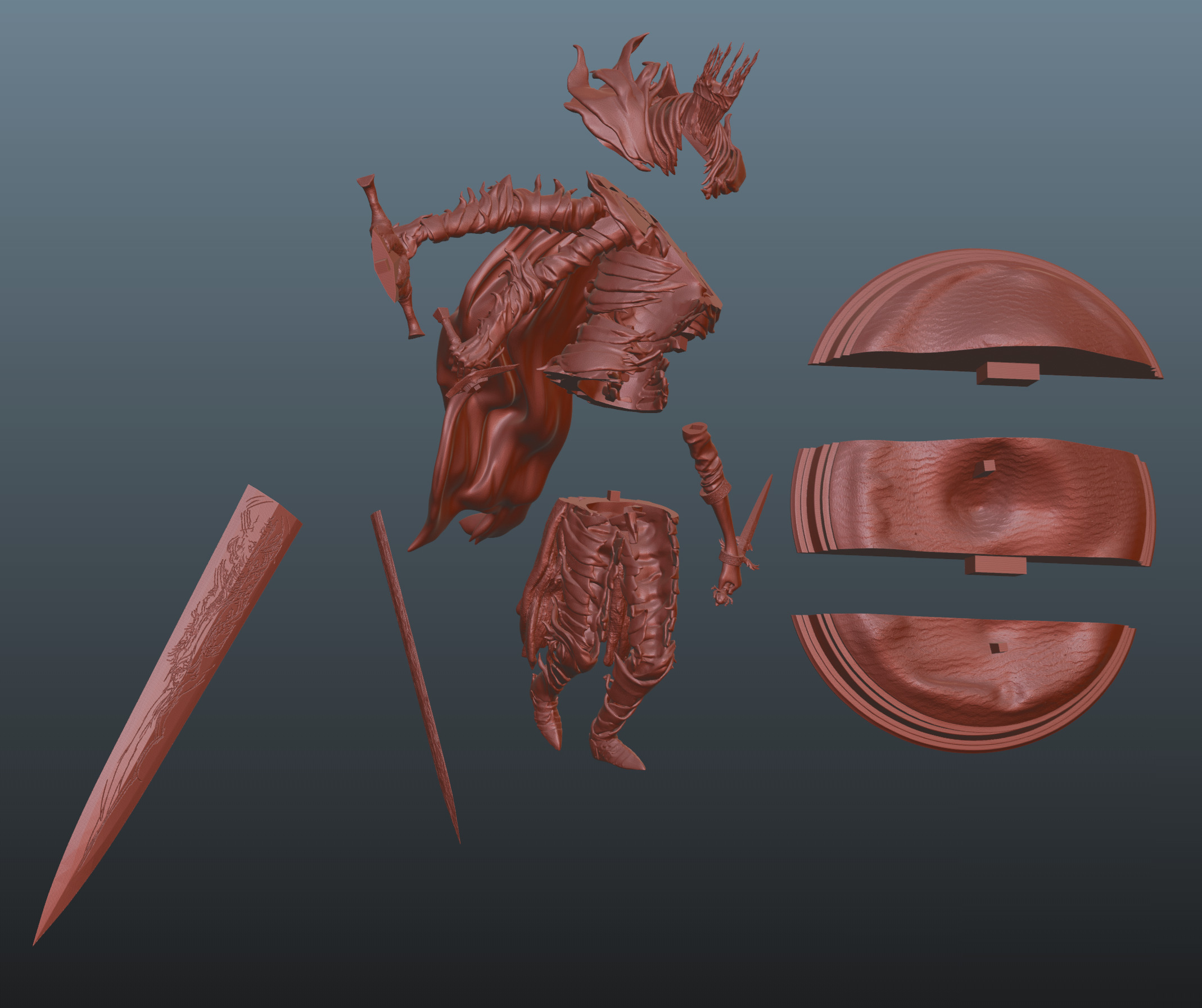 Elden Ring Nightreign Heolstor the Nightlord V3 4 Bonus 3D print model_21