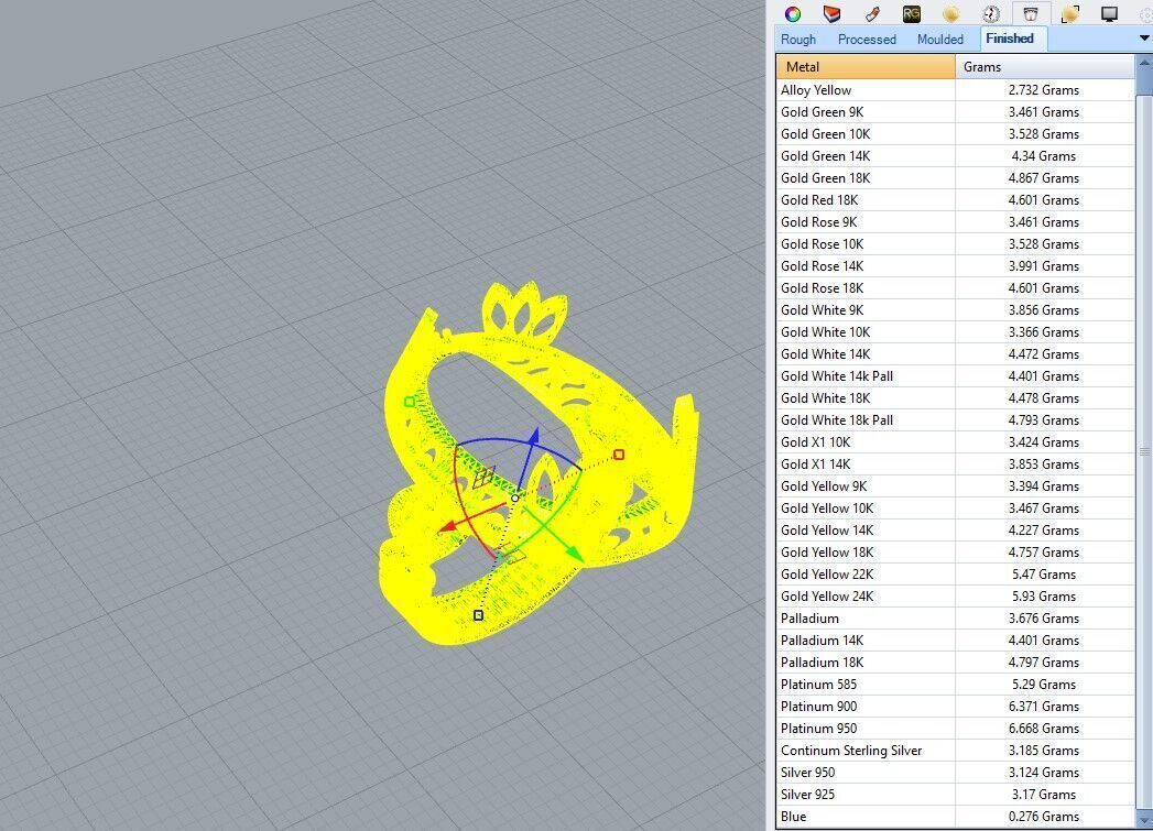 Oval Solitaire Ring 3D print model_5