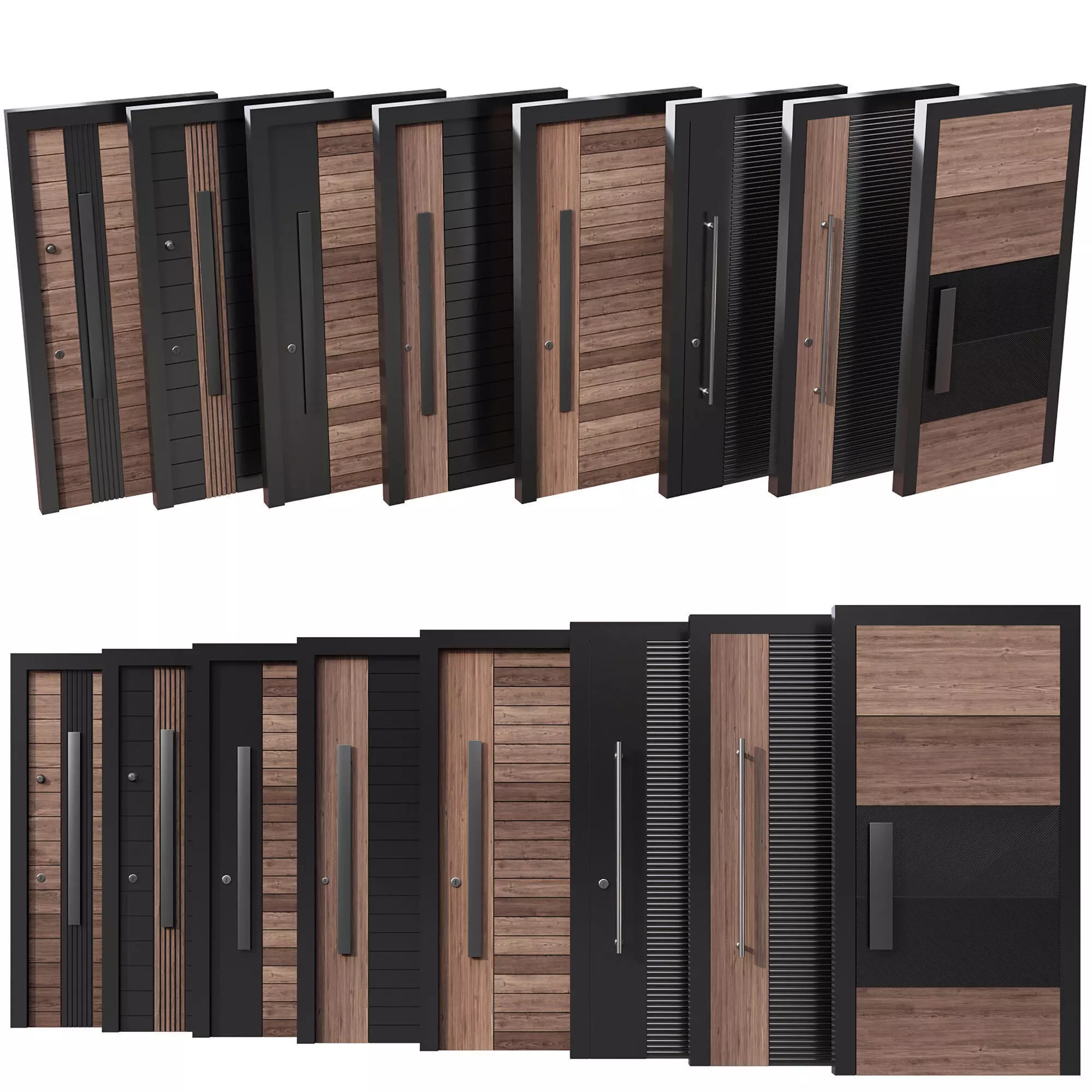 ENTRANCE DOOR COLLECTION NO6 A 3D model_0