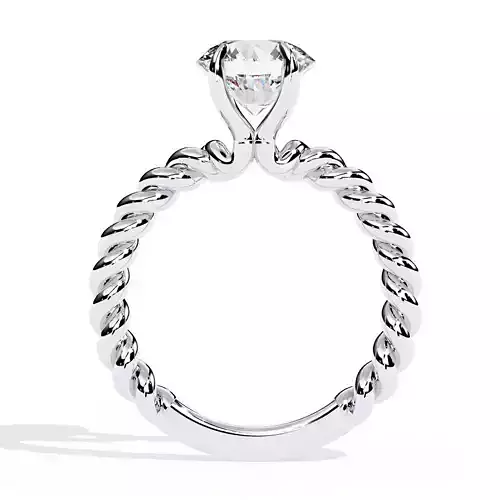 ROUND  DIAMOND RING -CAD-193