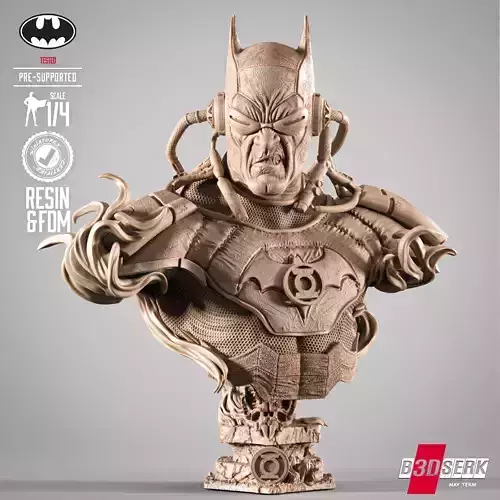 B3DSERK Dawnbreaker Portrait Bust