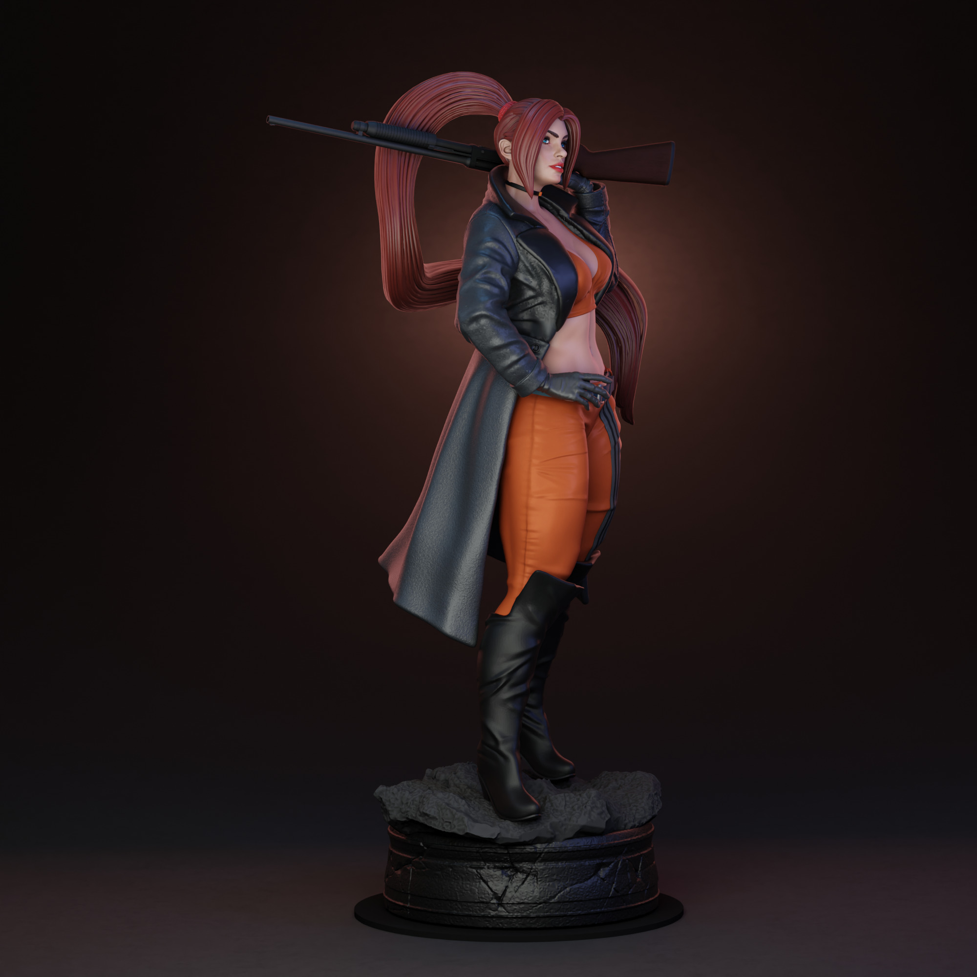 Elsa Bloodstone 3D print model_2