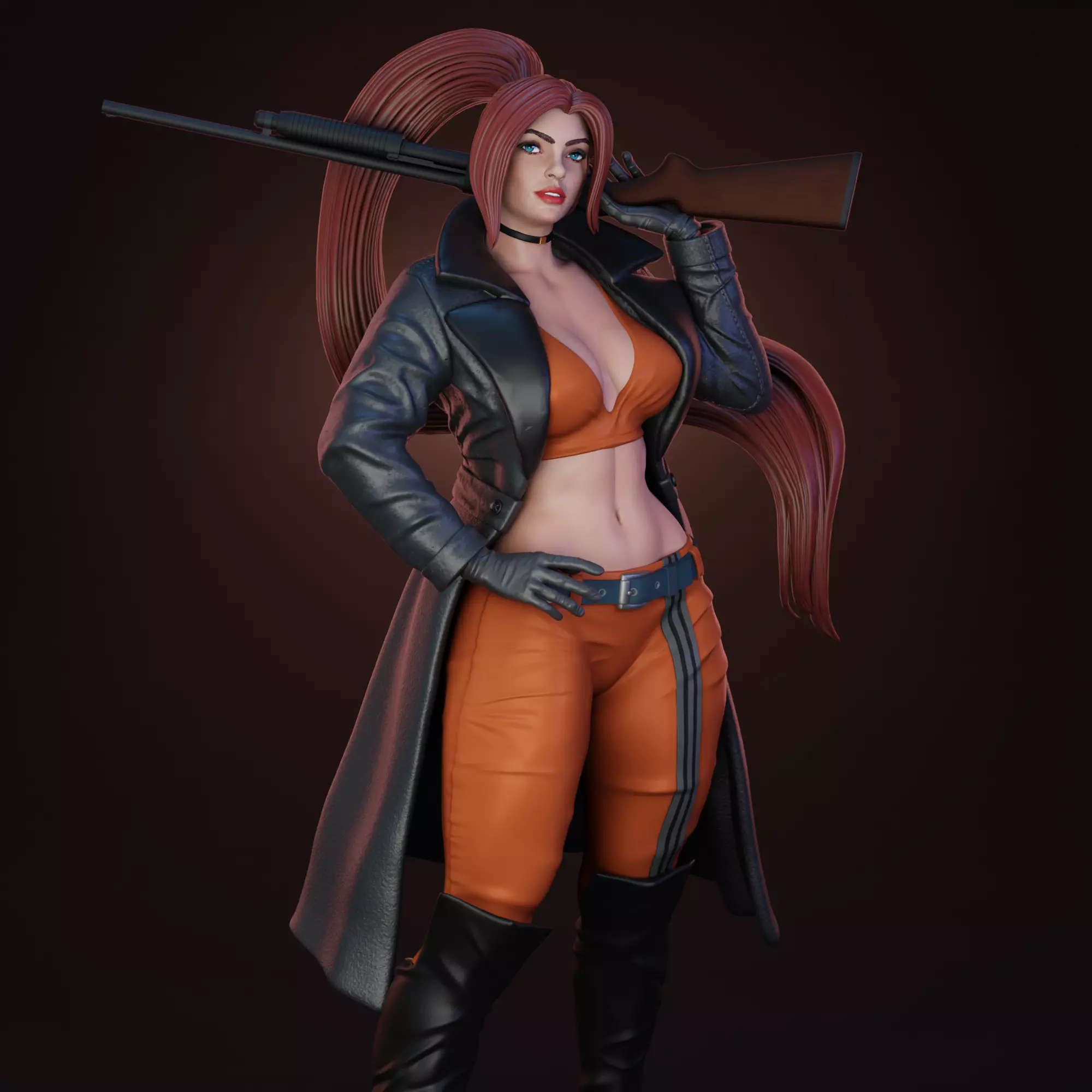Elsa Bloodstone 3D print model_0