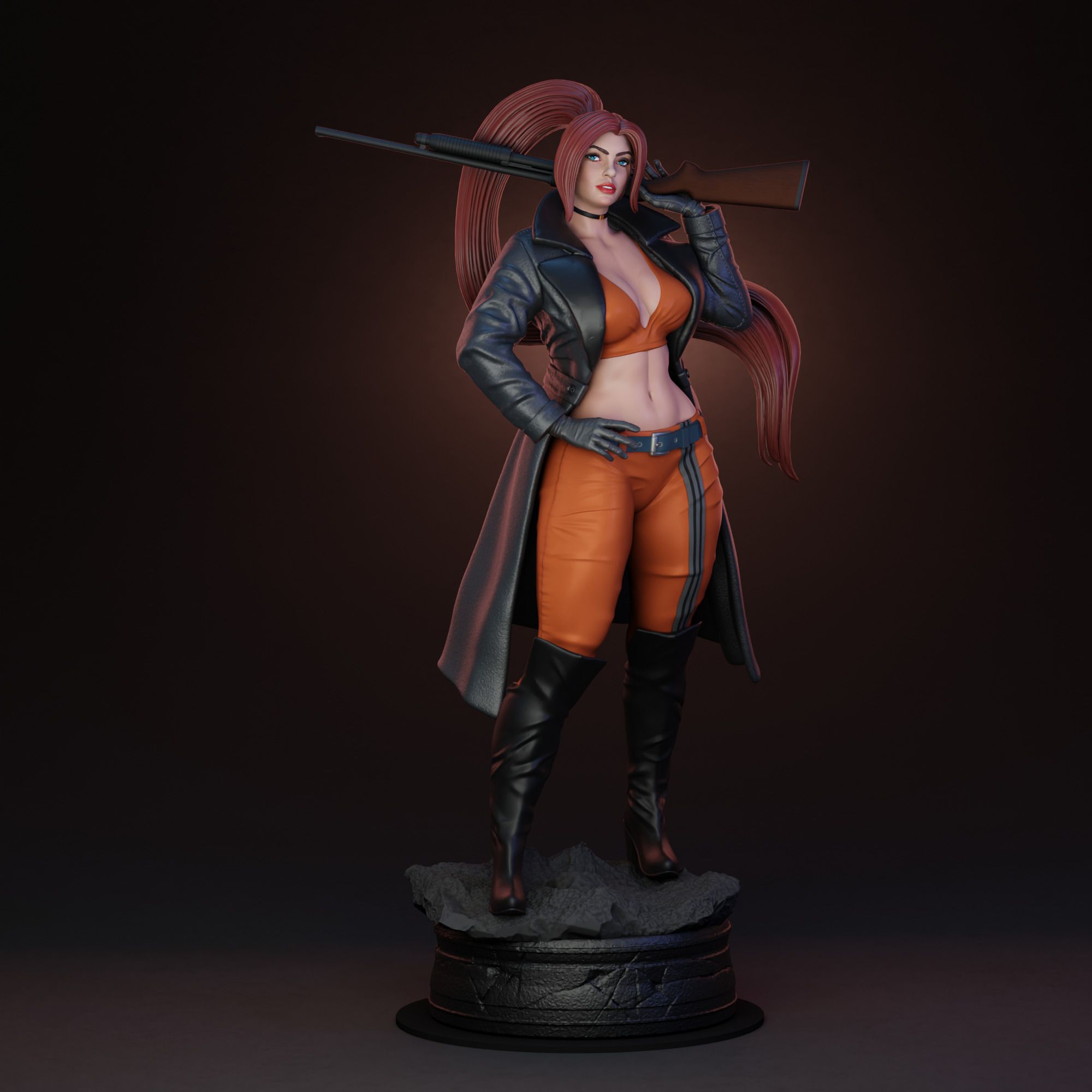 Elsa Bloodstone 3D print model_1