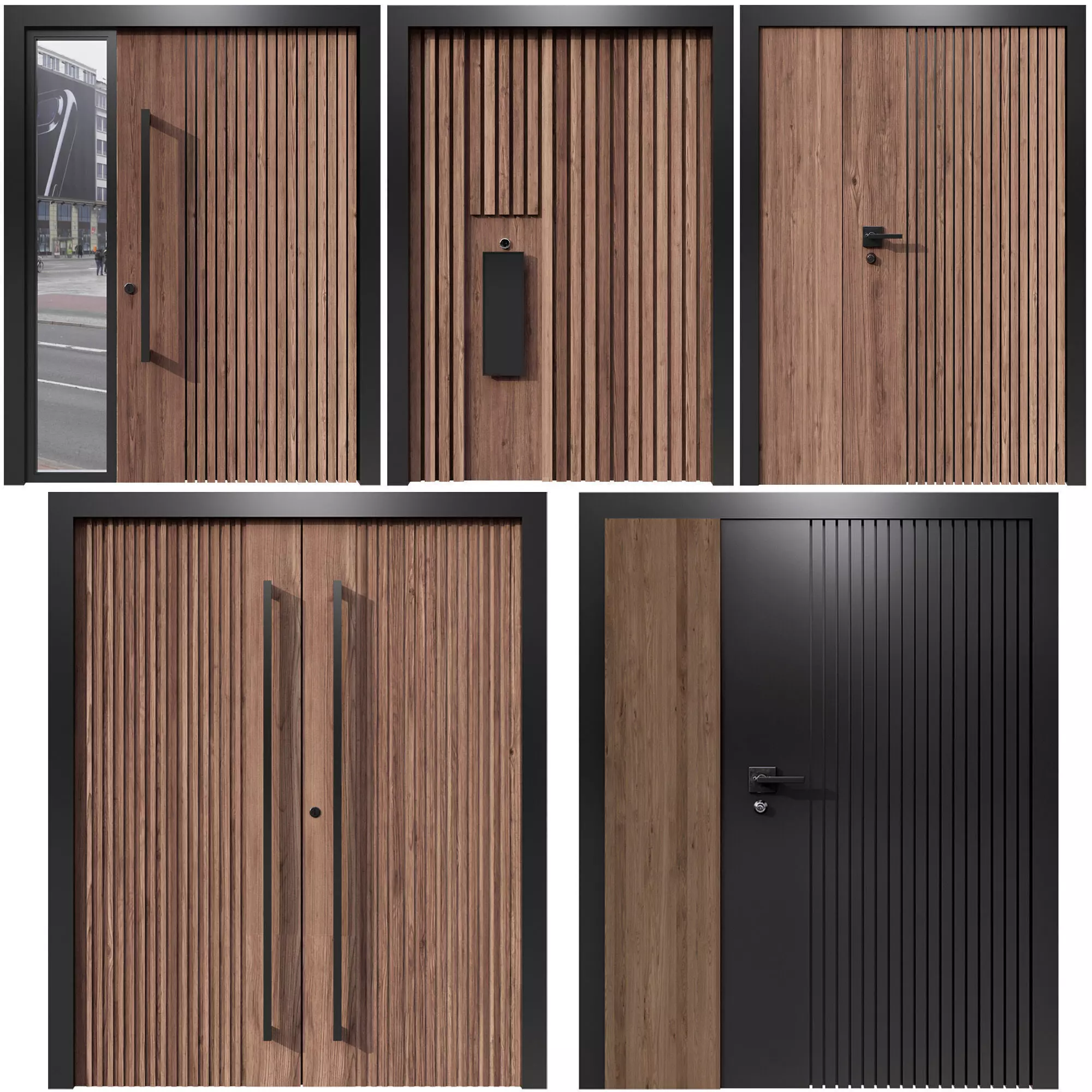ENTRANCE DOOR COLLECTION NO1 A 3D model_0