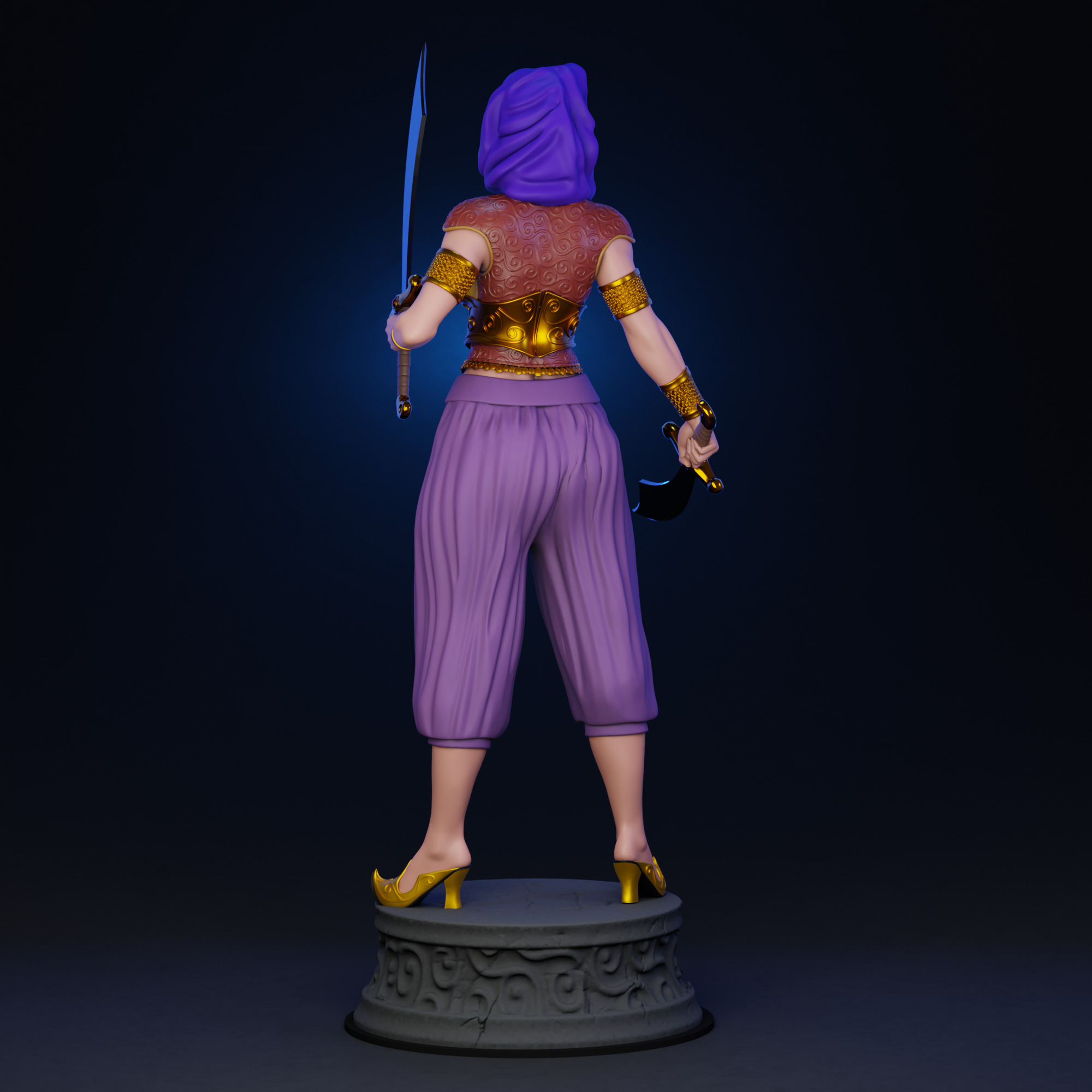 Talia al Ghul Bombshell 3D print model_5