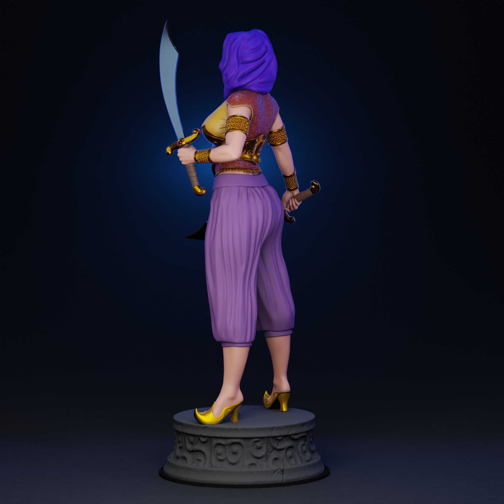 Talia al Ghul Bombshell 3D print model_6