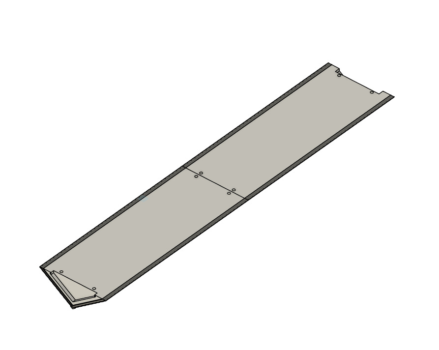 Model Railway Island Platform Building Roof Add-on 3D print model_8