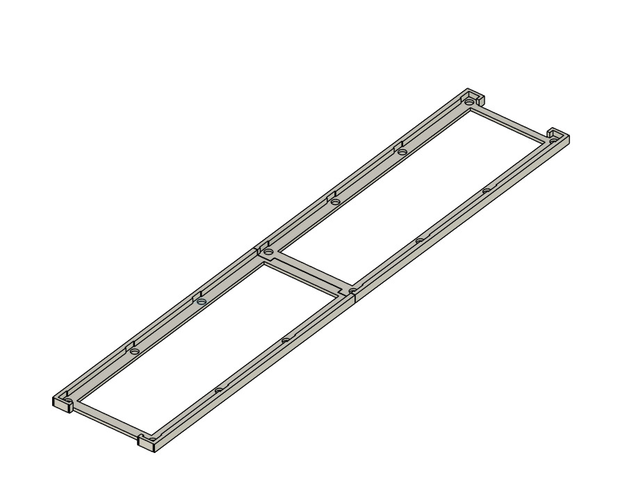 Model Railway Island Platform Building Roof Add-on 3D print model_7