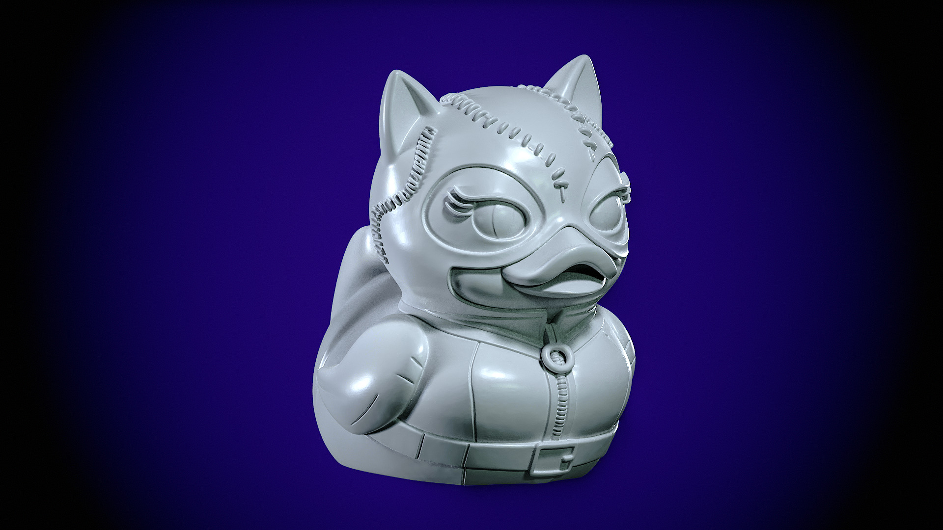 Catwoman DC urban vibes 3D print model_1