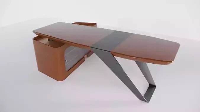 Modern Desk 3D model
