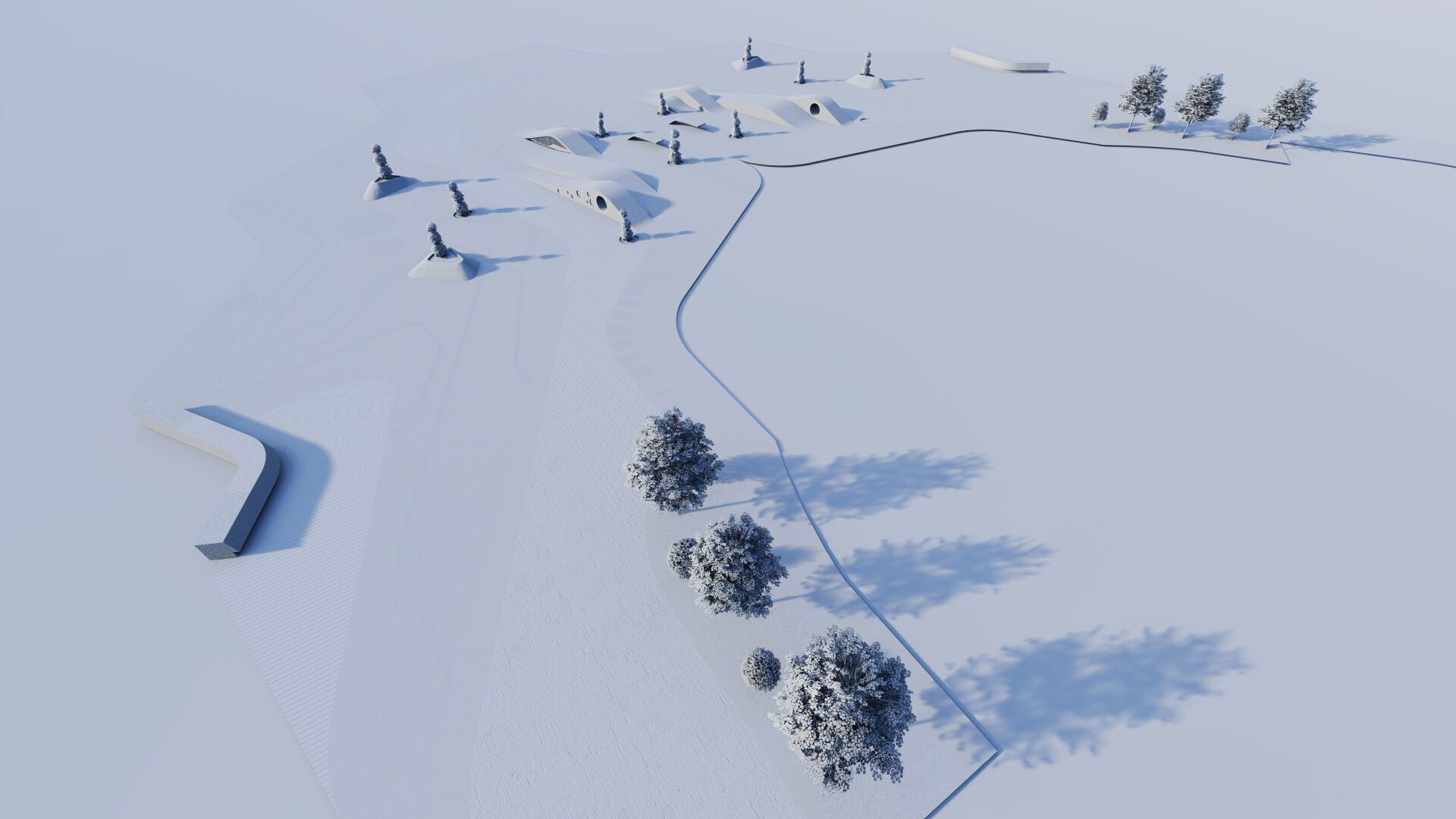 Skatepark-Skate Park PACK 3D model_17