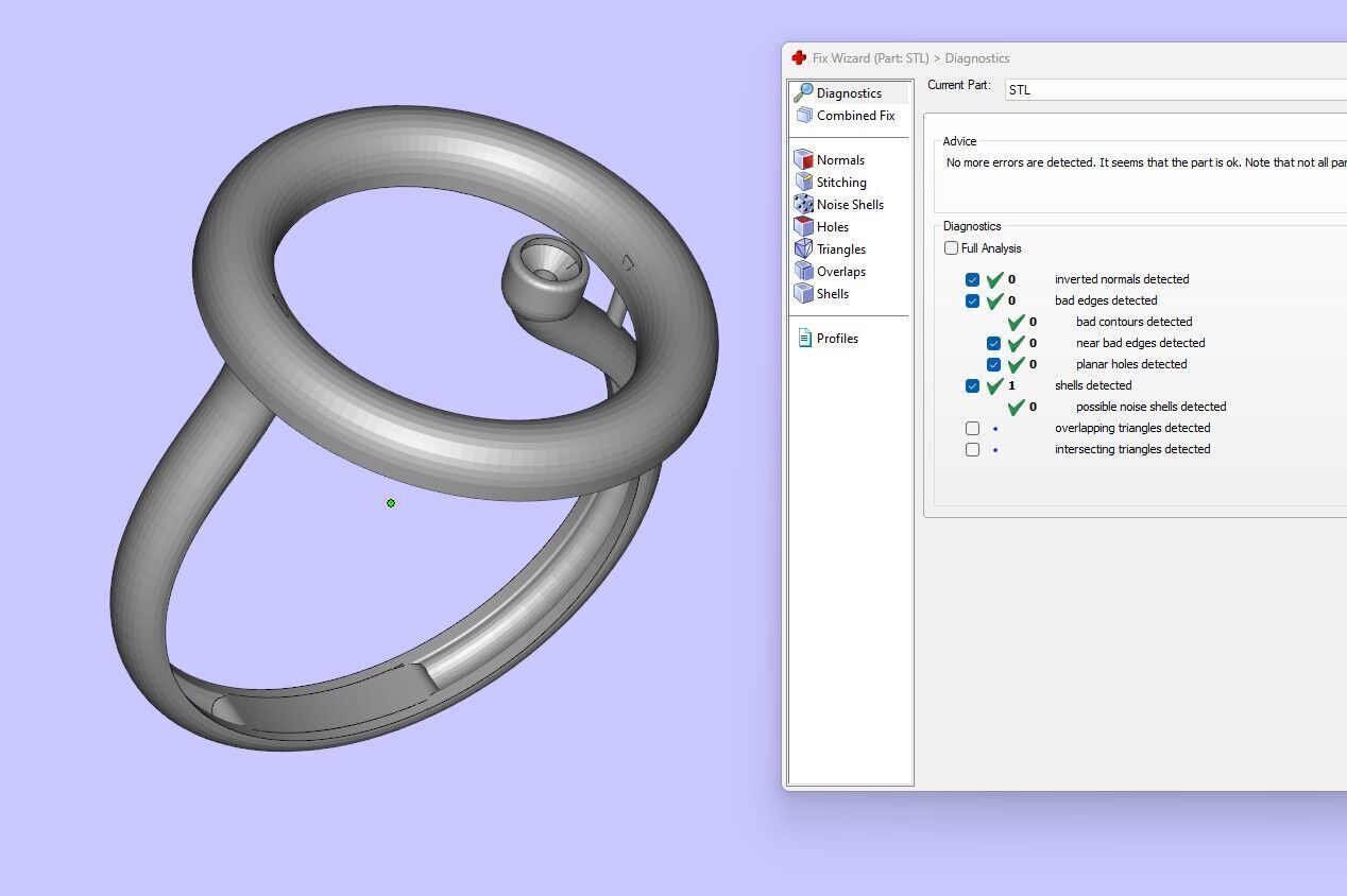 Minimal Ring  3D print model_4