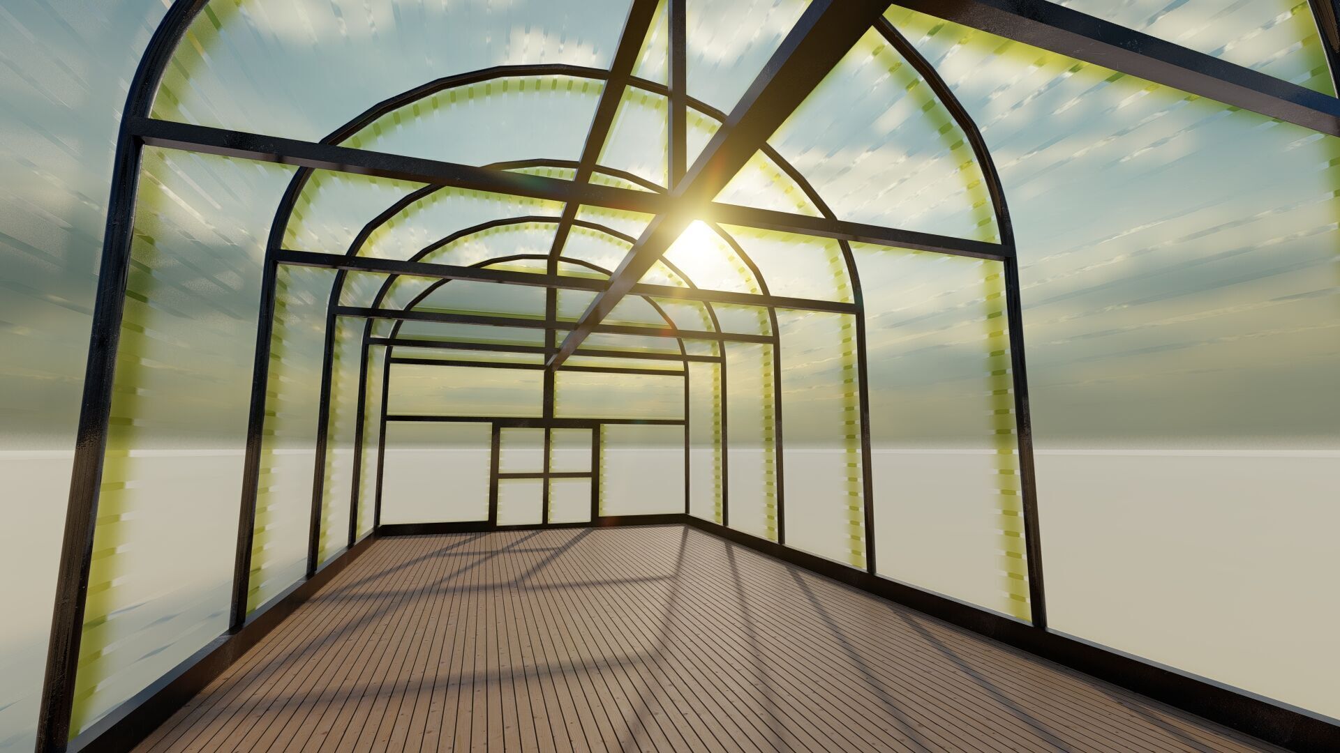 Glass building-Commercial building-building classic 3D model_6