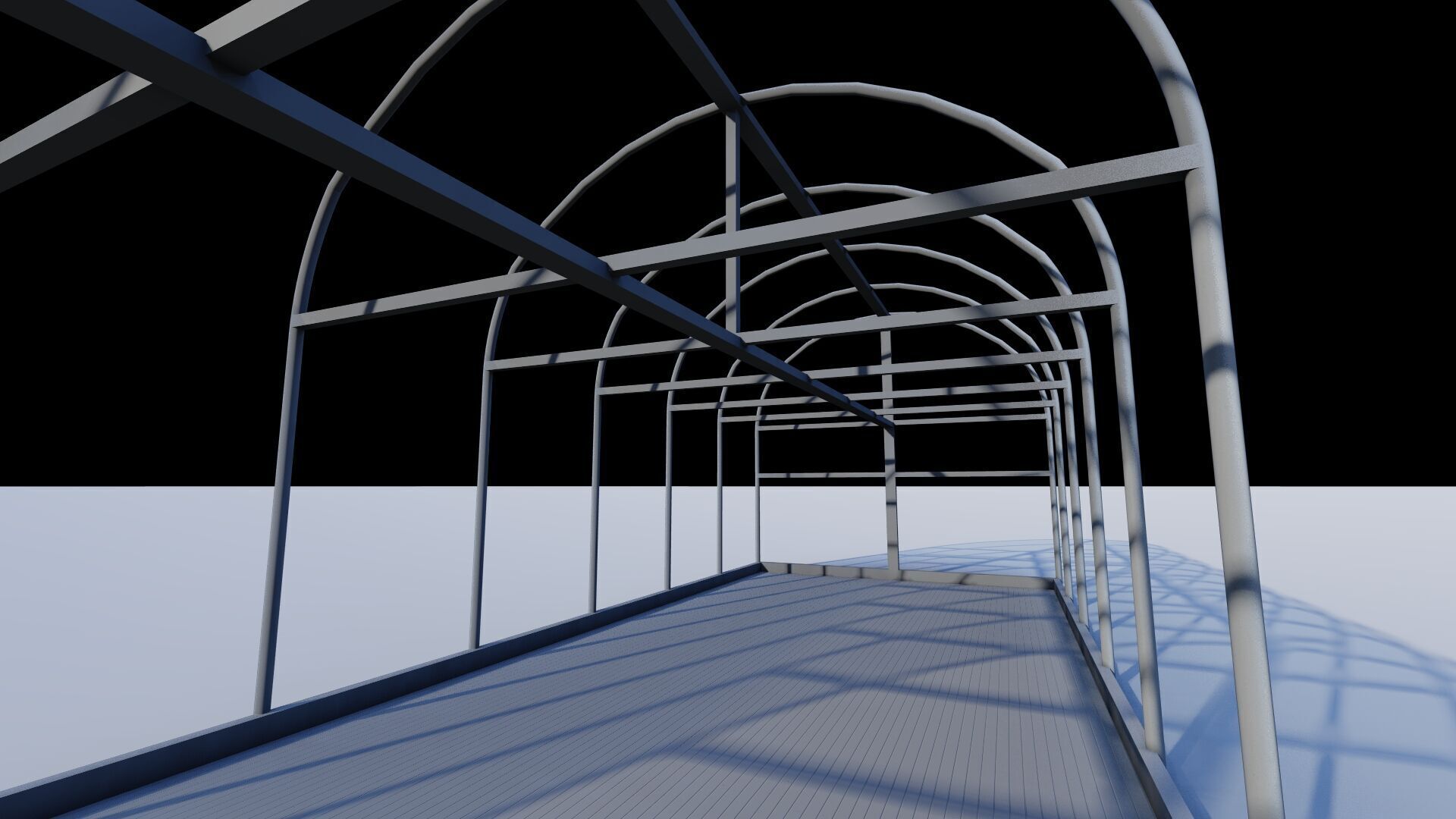 Glass building-Commercial building-building classic 3D model_17