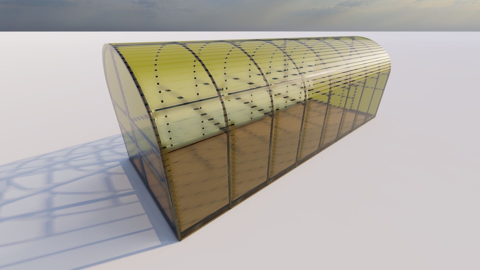 Glass building-Commercial building-building classic 3D model_2