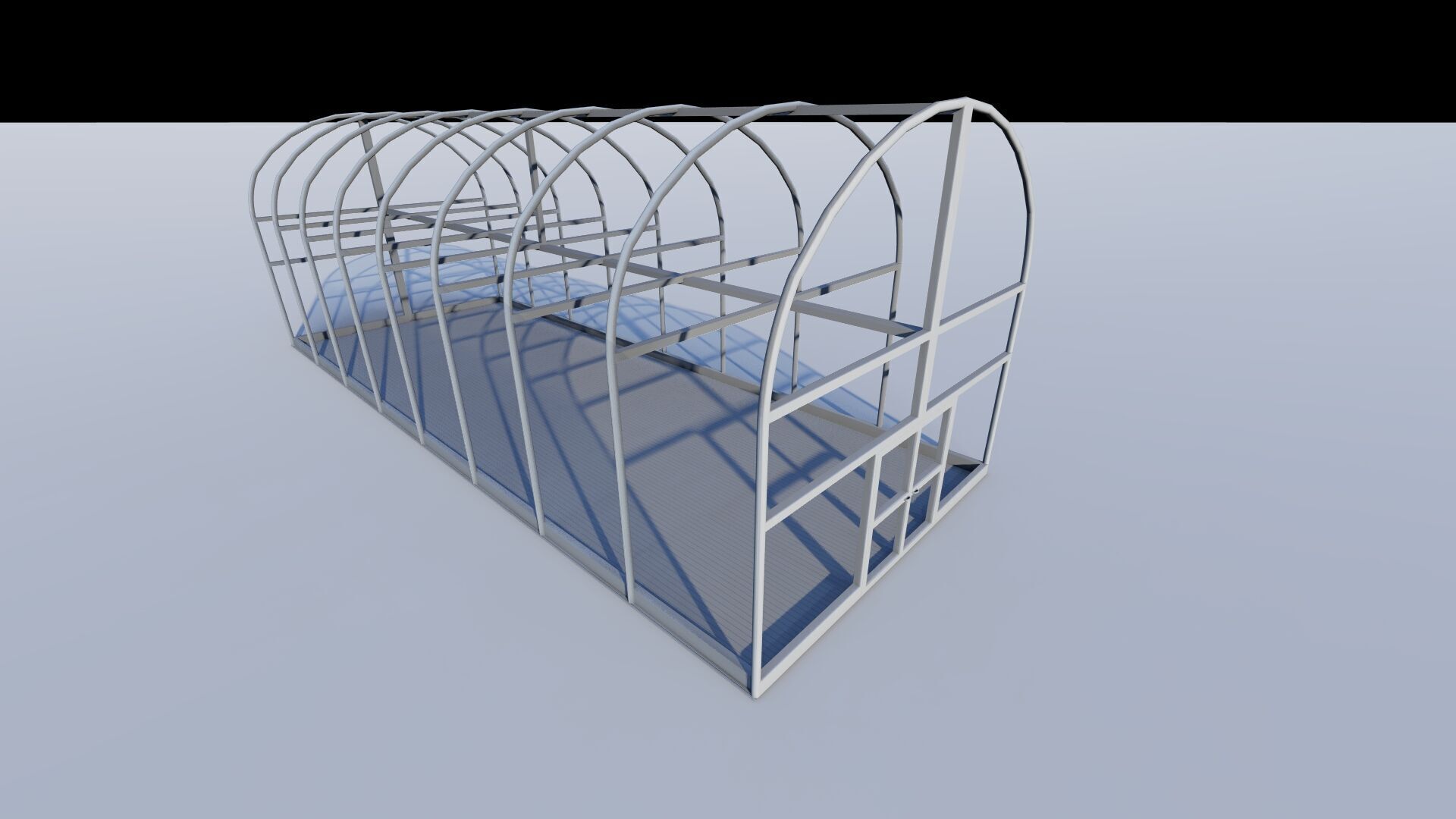 Glass building-Commercial building-building classic 3D model_9