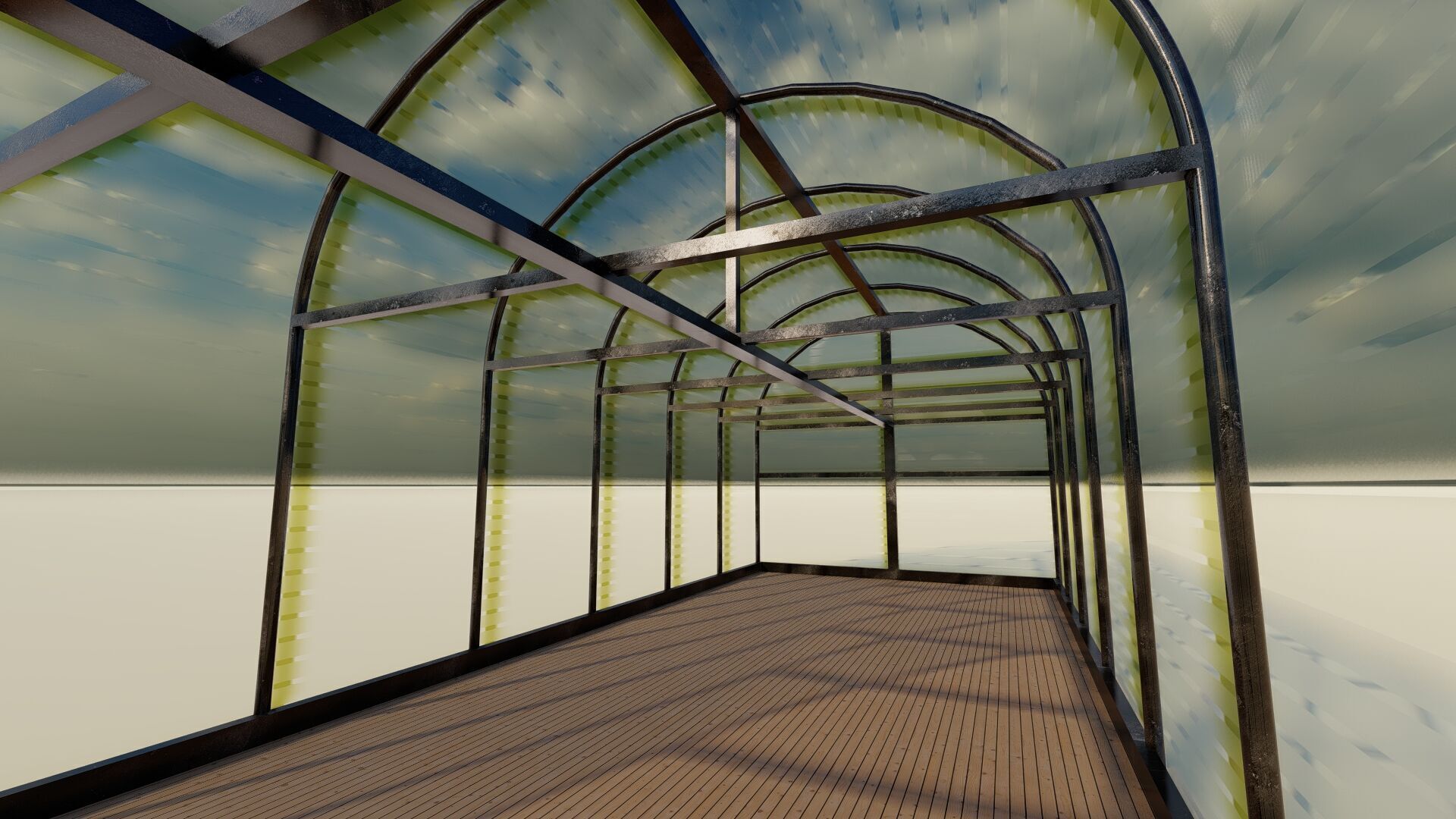 Glass building-Commercial building-building classic 3D model_18