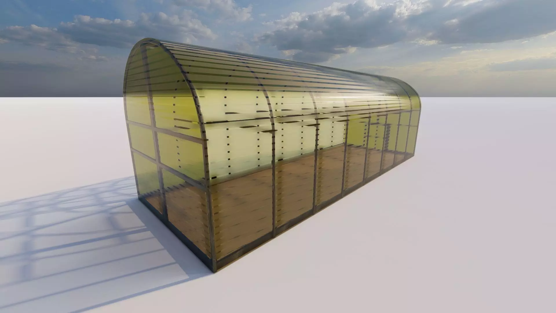 Glass building-Commercial building-building classic 3D model_0