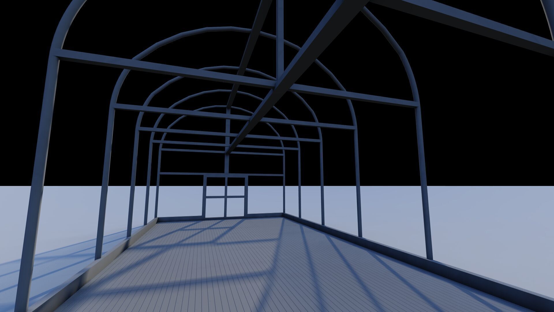 Glass building-Commercial building-building classic 3D model_11