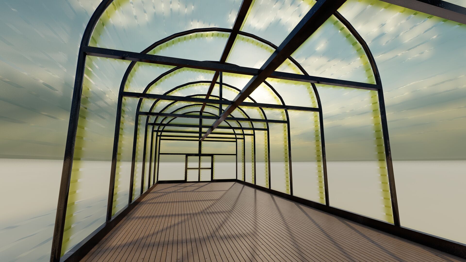 Glass building-Commercial building-building classic 3D model_15